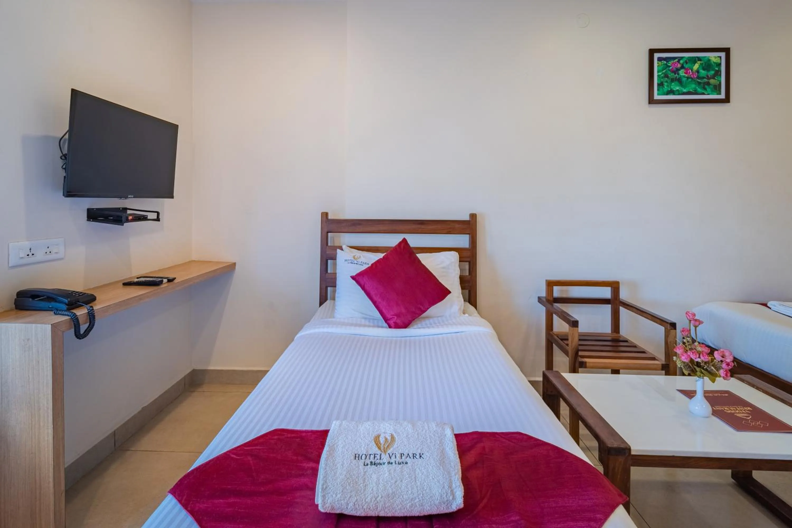 Bed in Hotel Vi Park - City Centre