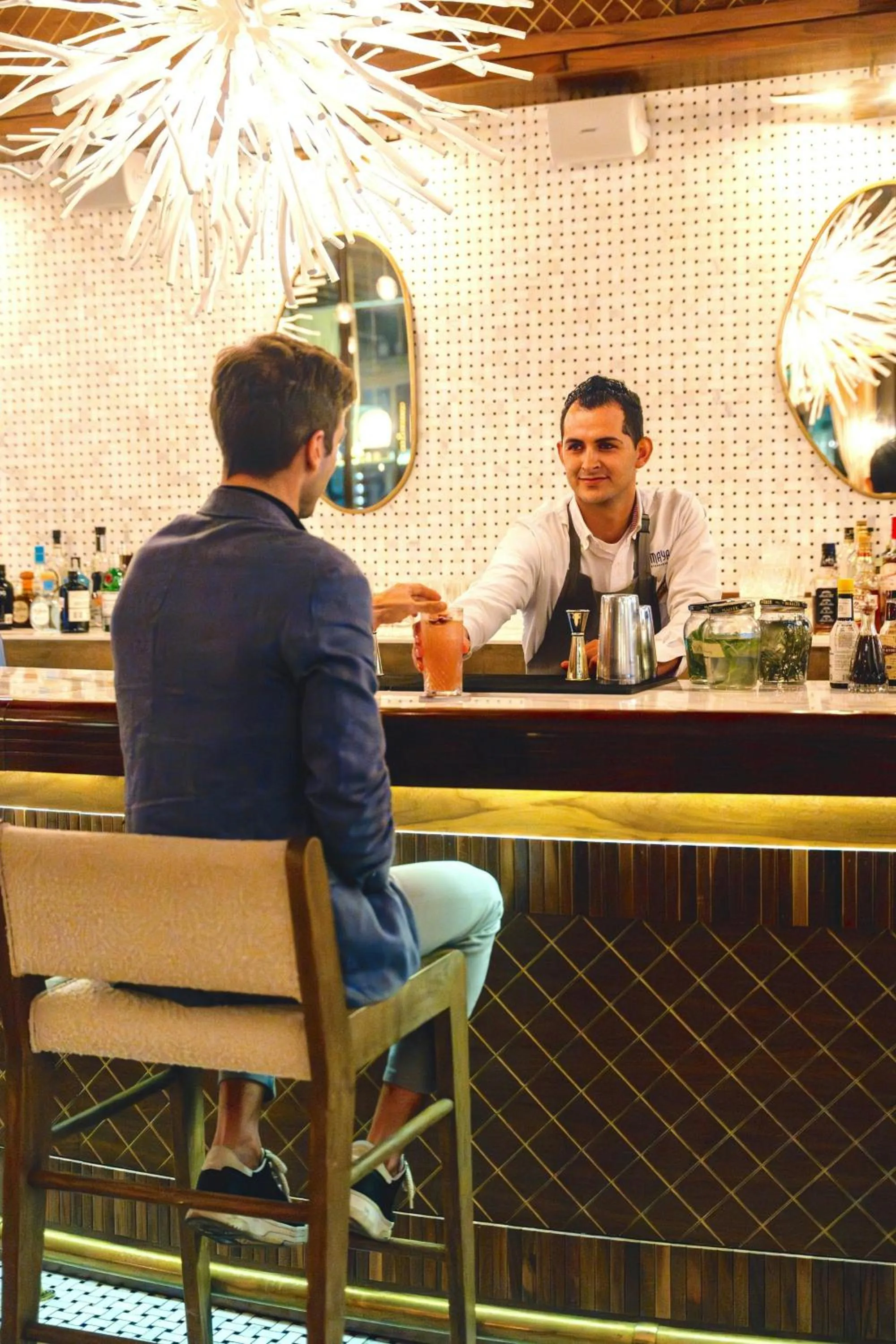 Lounge or bar in Culiacan Marriott Hotel