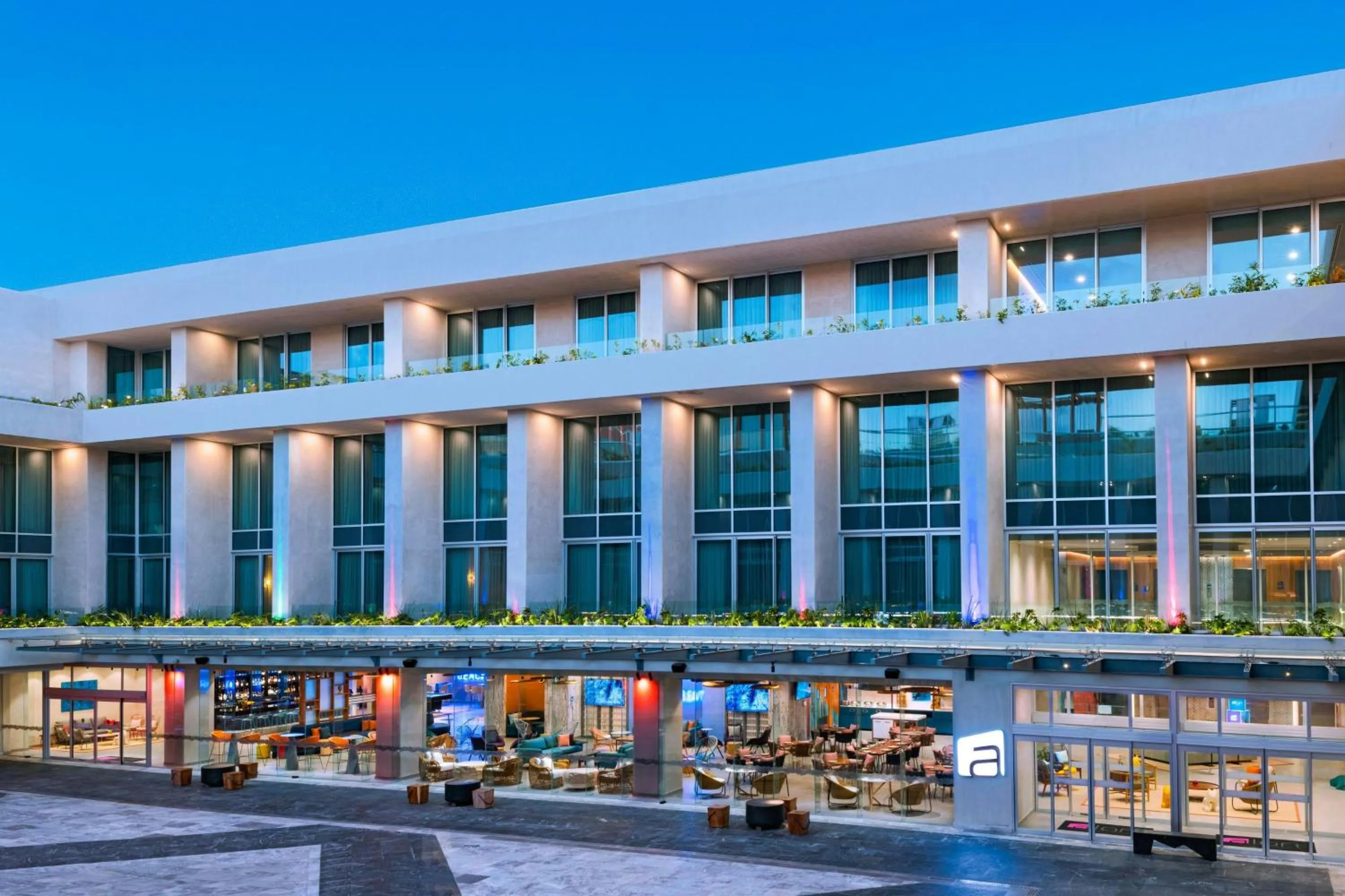 Property building in Aloft Playa del Carmen