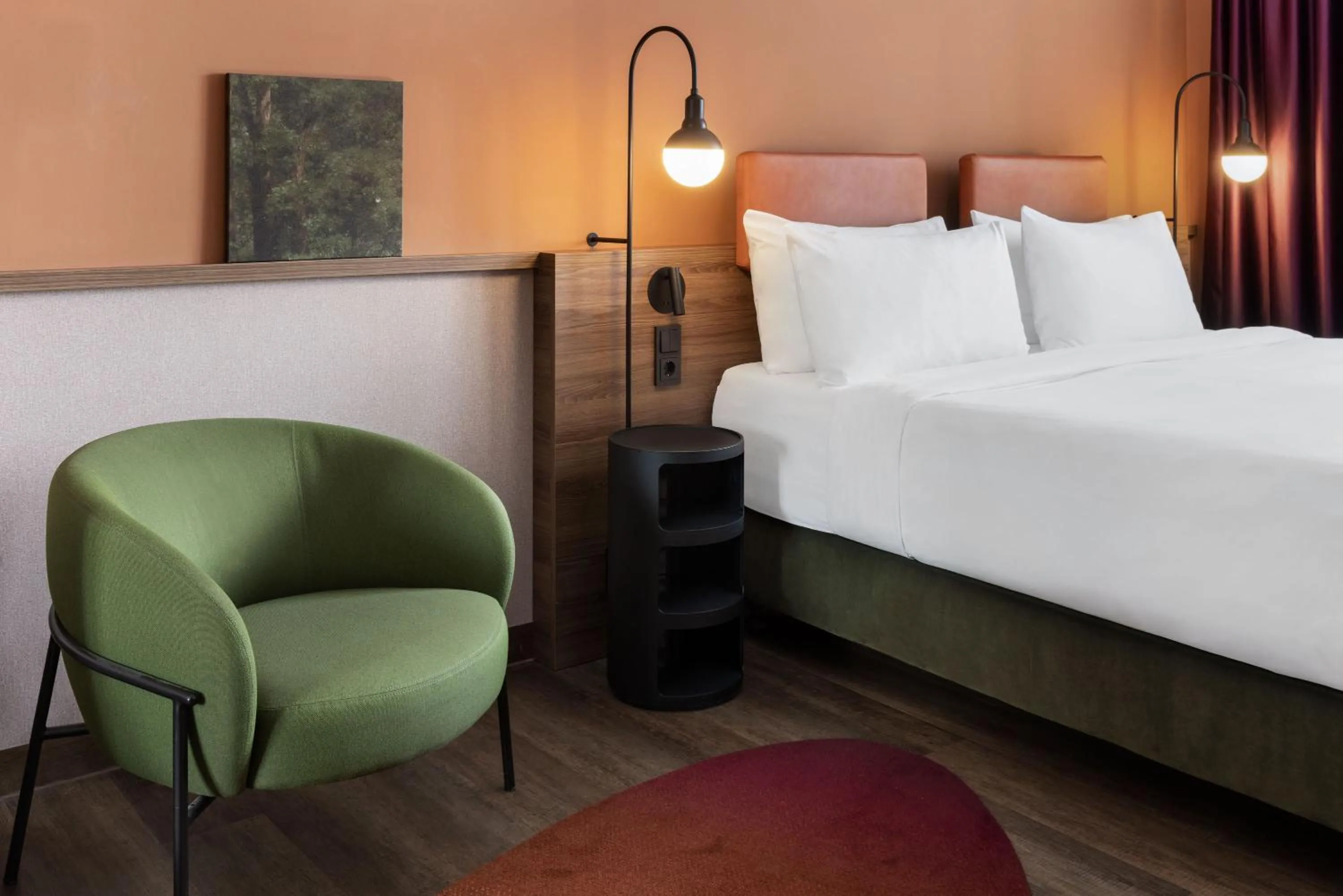 Seating area, Bed in Mayburg Salzburg, a Tribute Portfolio Hotel