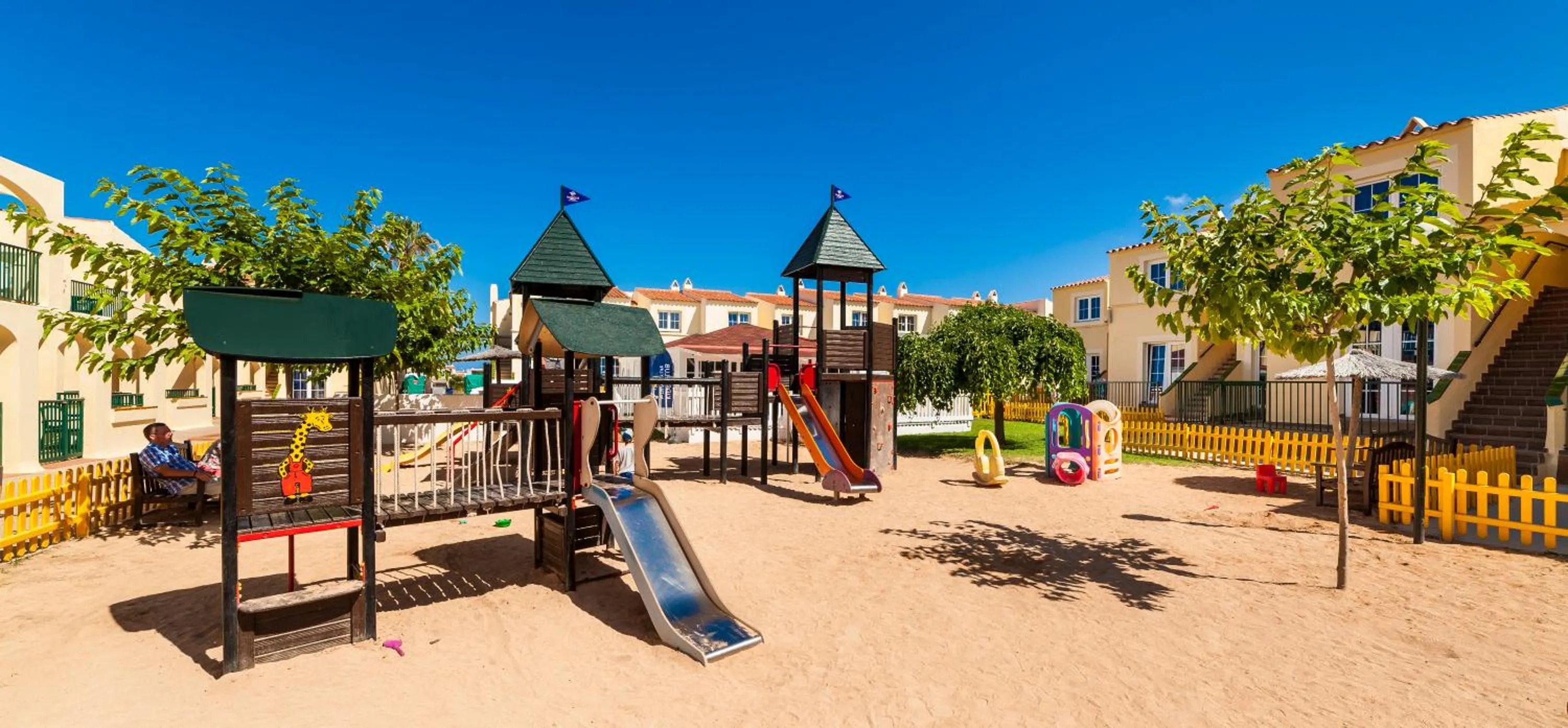 Children play ground in Globales Binimar
