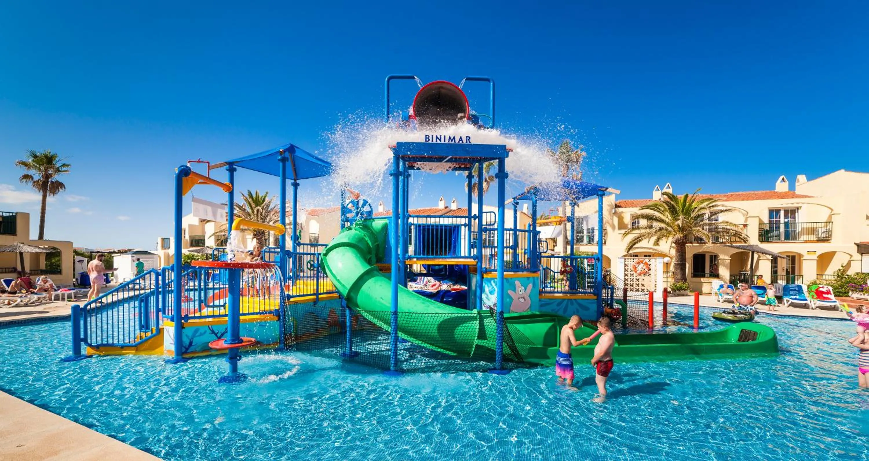 Children play ground in Globales Binimar