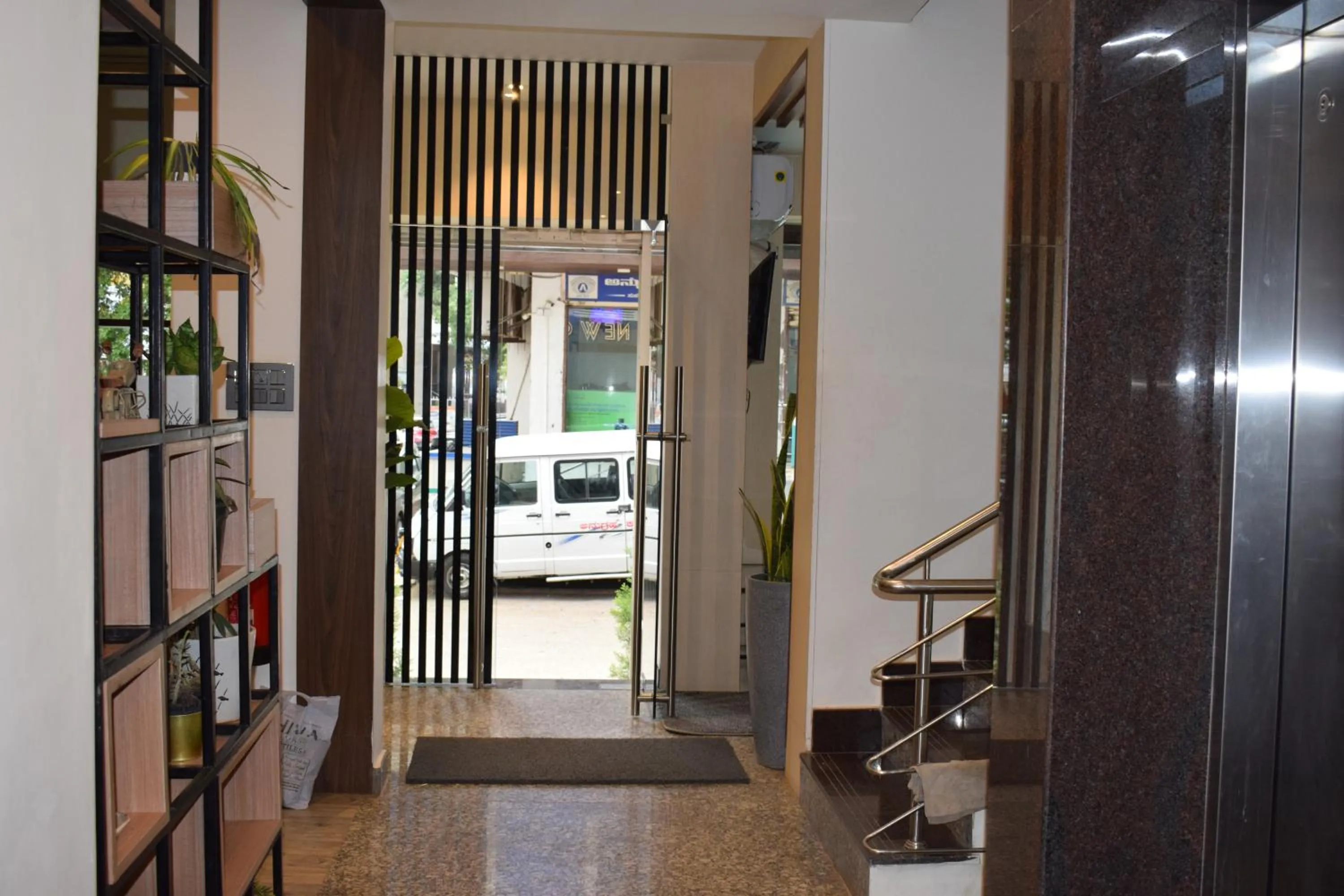 Facade/entrance in Hotel New Centro