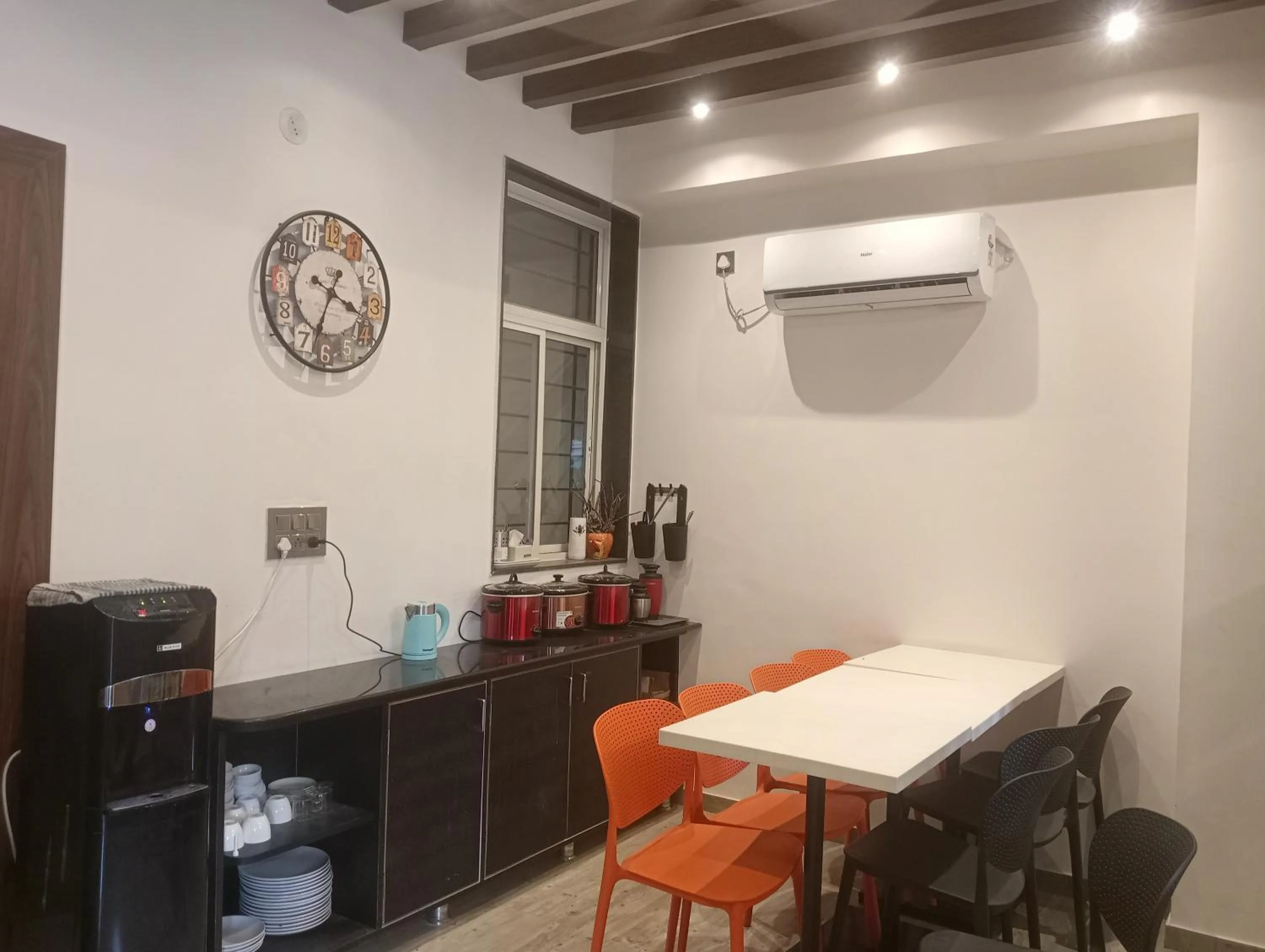 Kitchen or kitchenette in Hotel New Centro