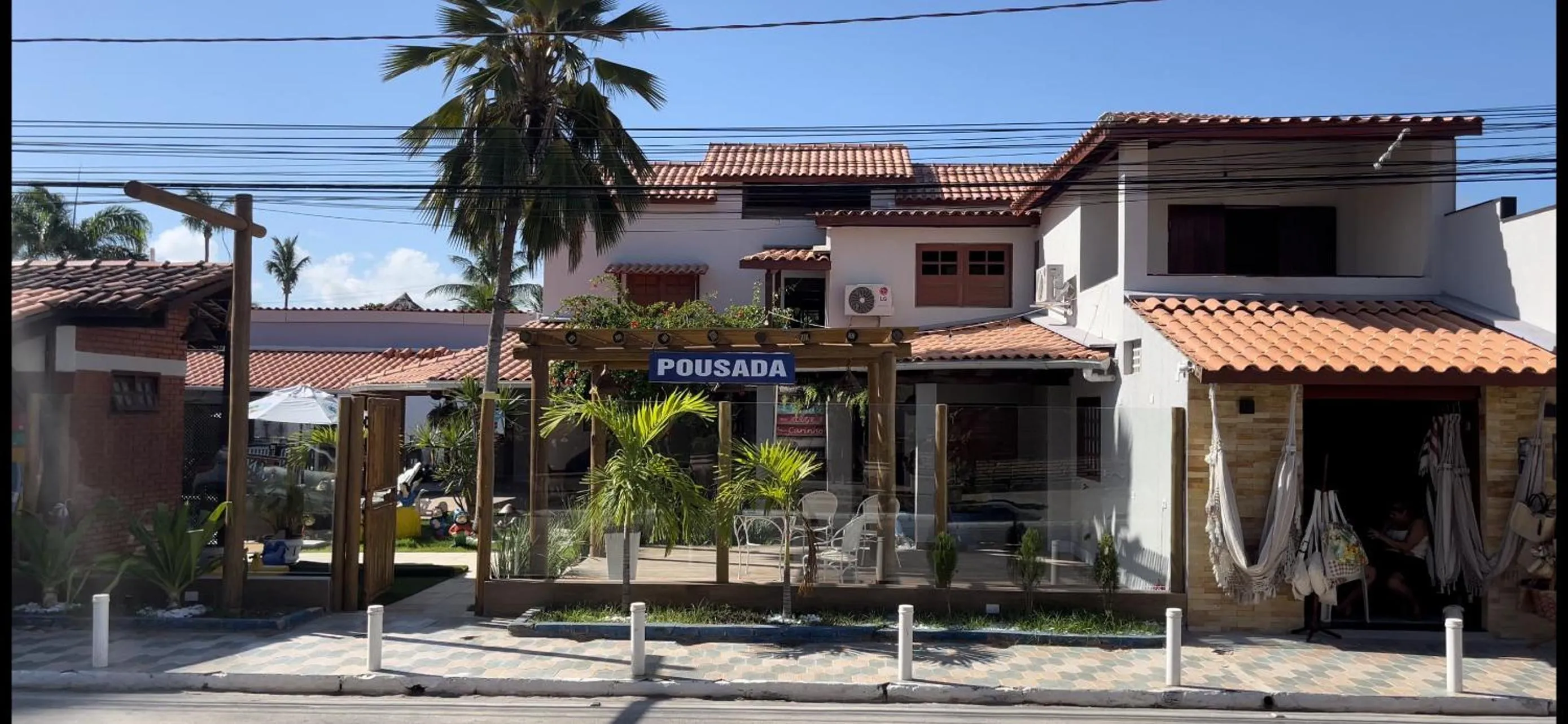 Street view in Pousada Sete Mares