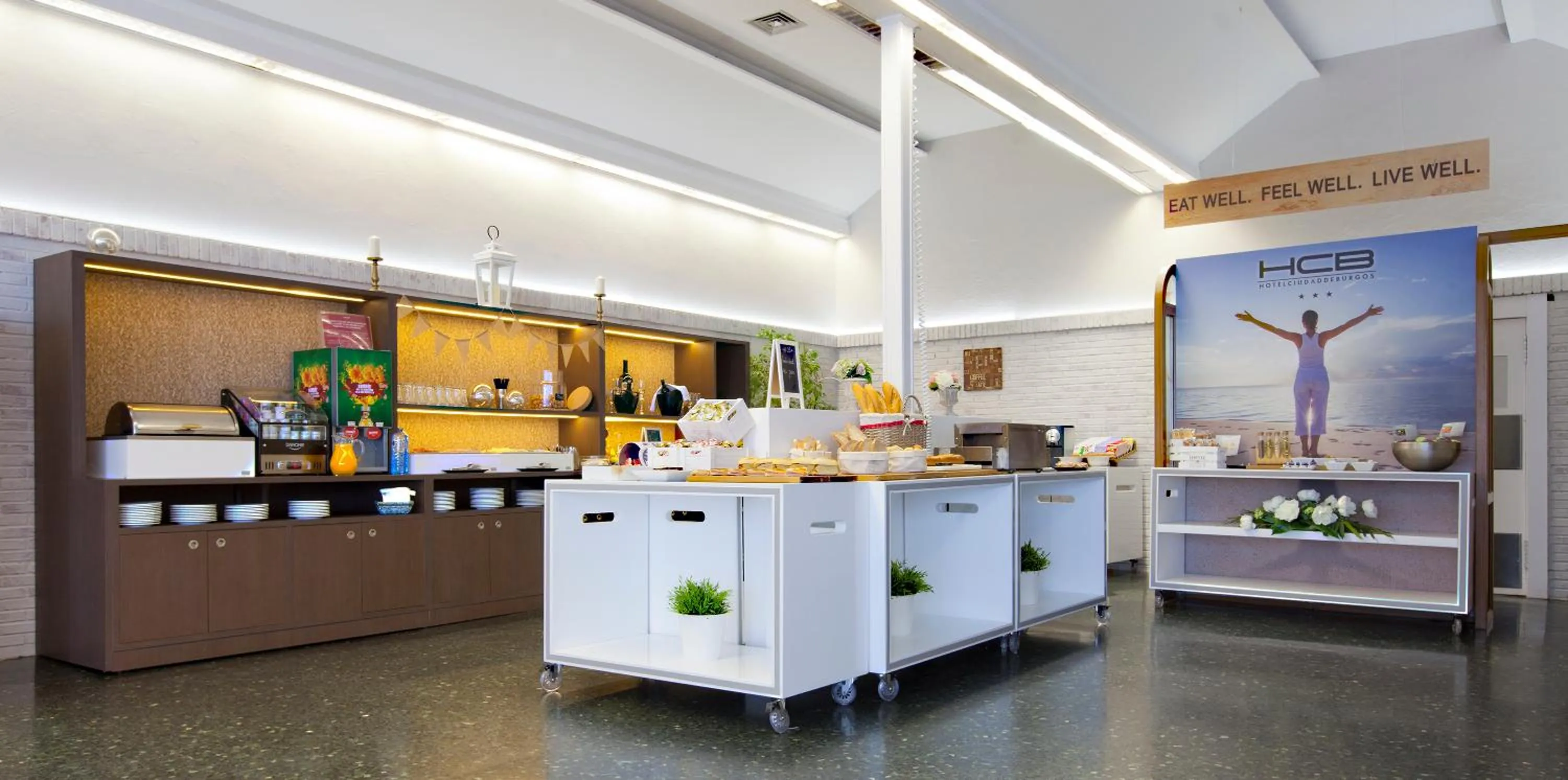 Area and facilities in Spirit Hotel Ciudad de Burgos