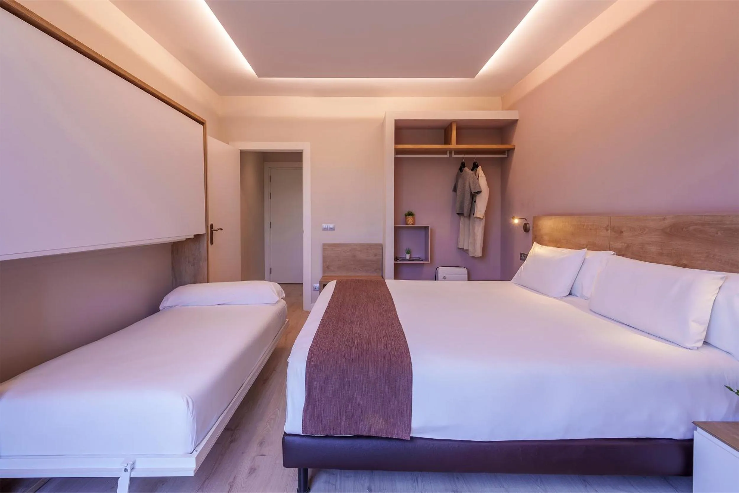 Bed in Spirit Hotel Ciudad de Burgos