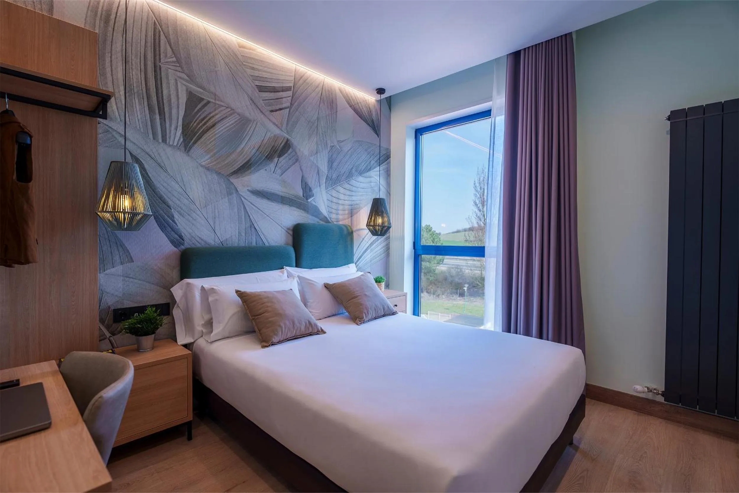 Bed in Spirit Hotel Ciudad de Burgos