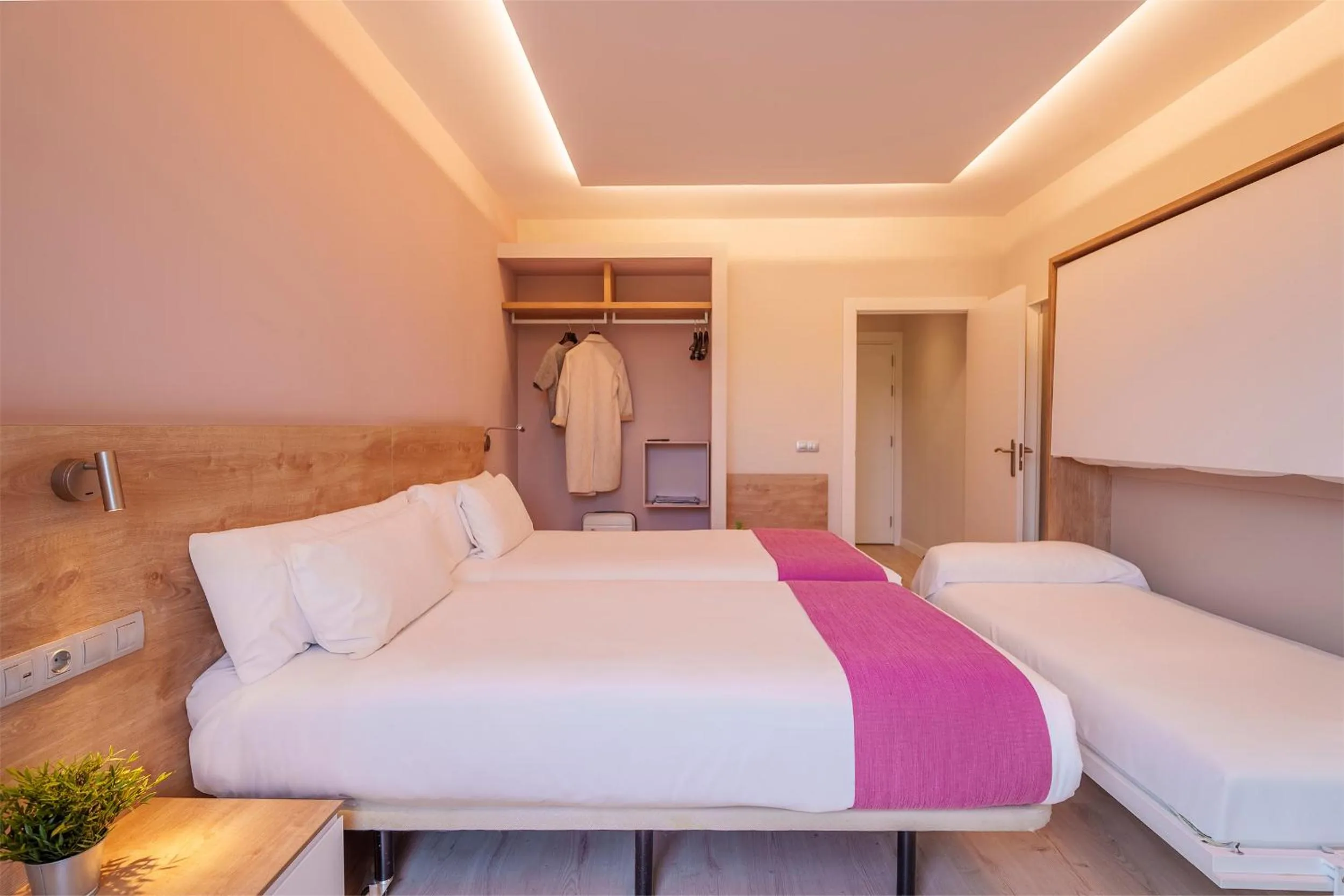 Bed in Spirit Hotel Ciudad de Burgos