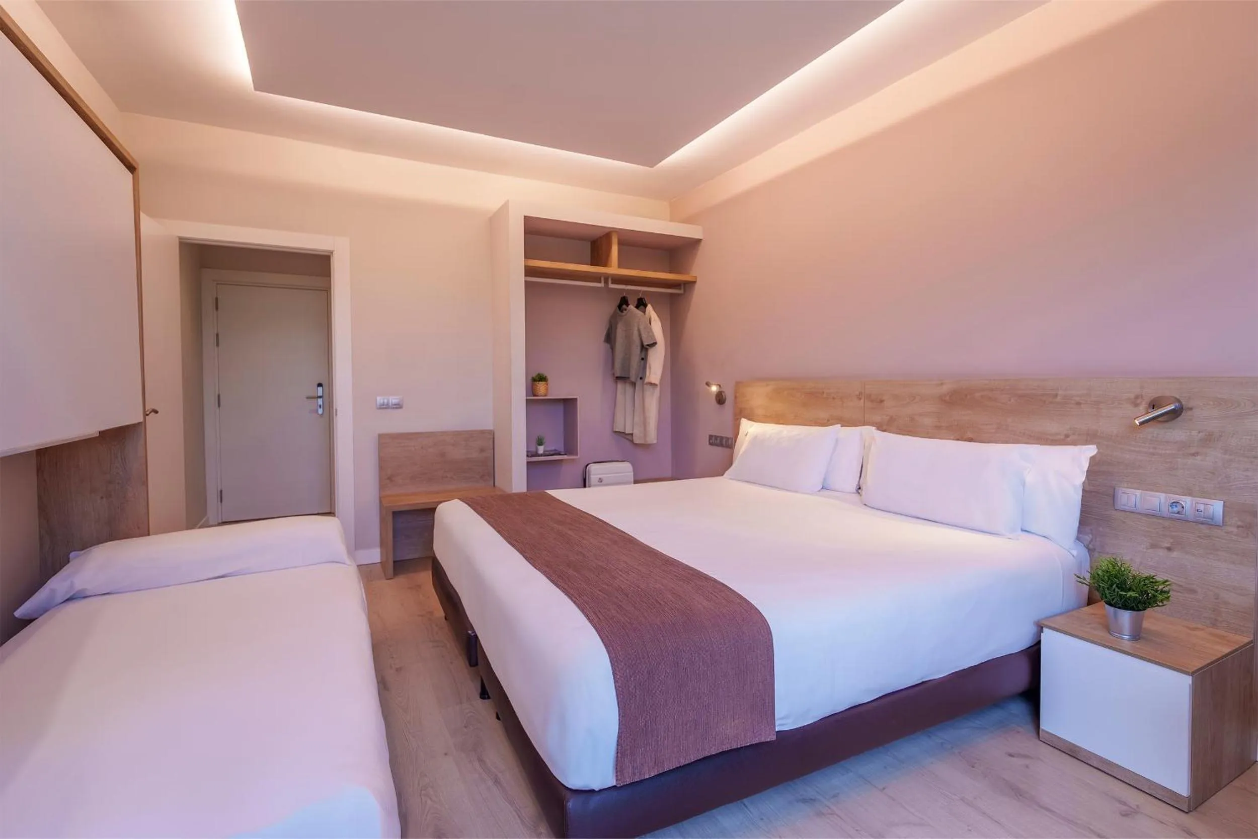 Bed in Spirit Hotel Ciudad de Burgos