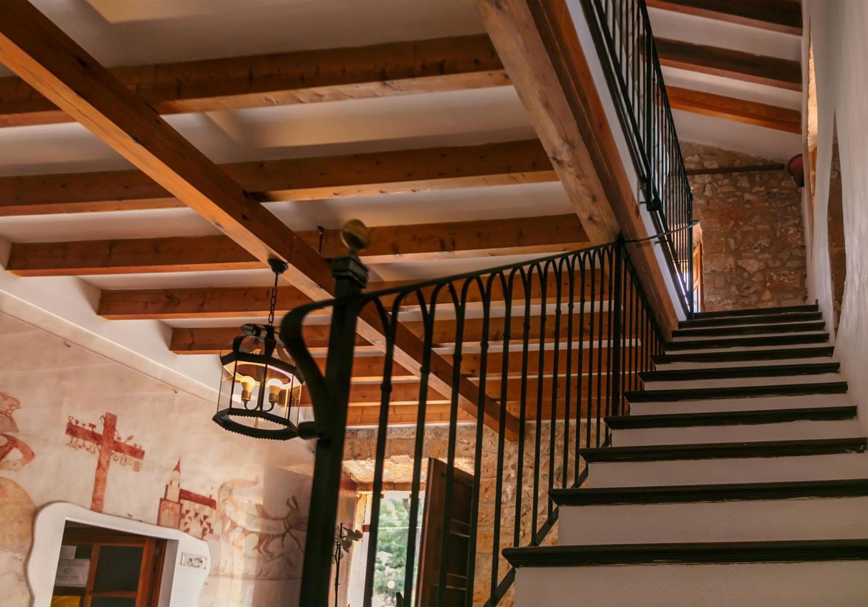 Lobby or reception in Petit Hotel Hostatgeria La Victoria