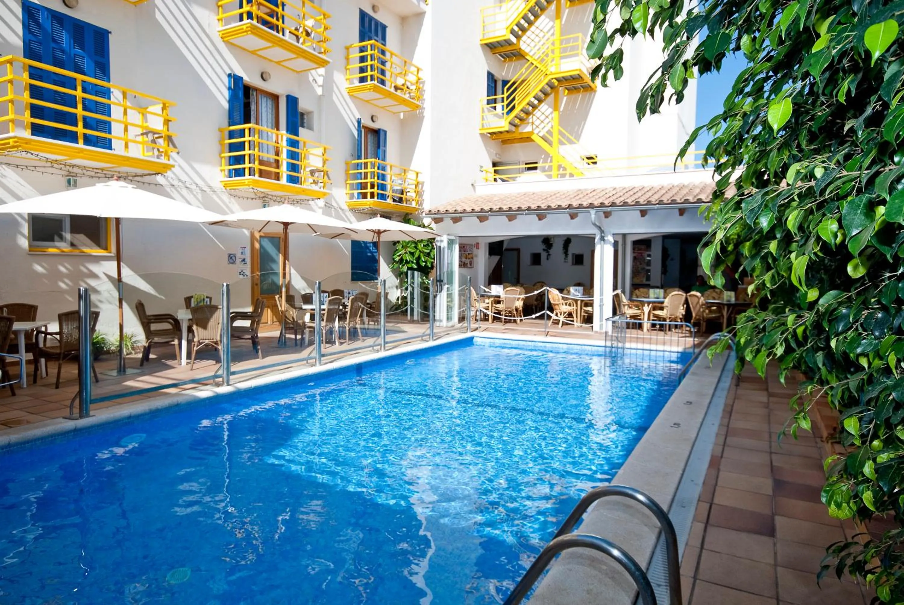 Swimming pool in Hotel Bellavista