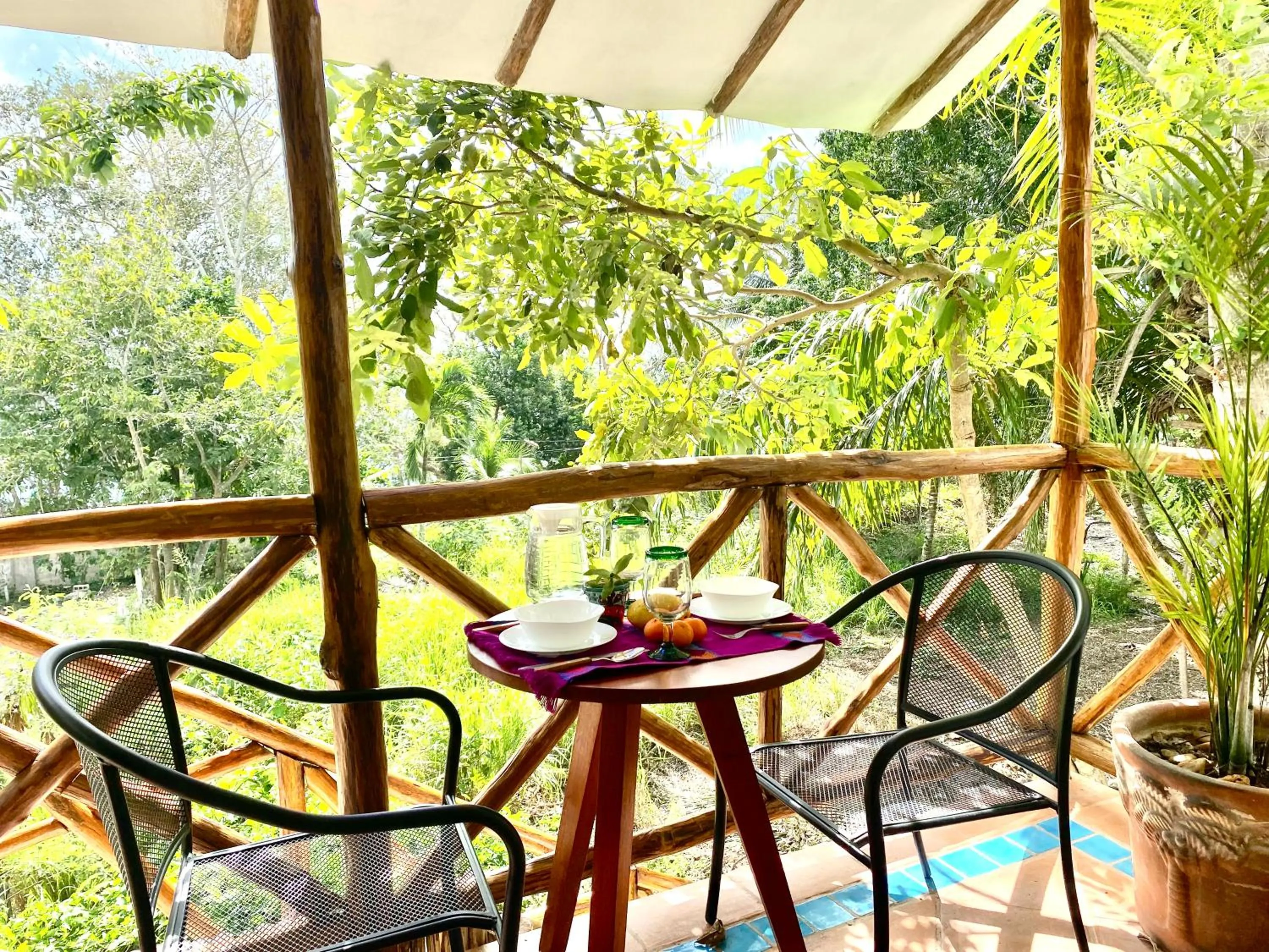 Balcony/Terrace in Maison Bacalar