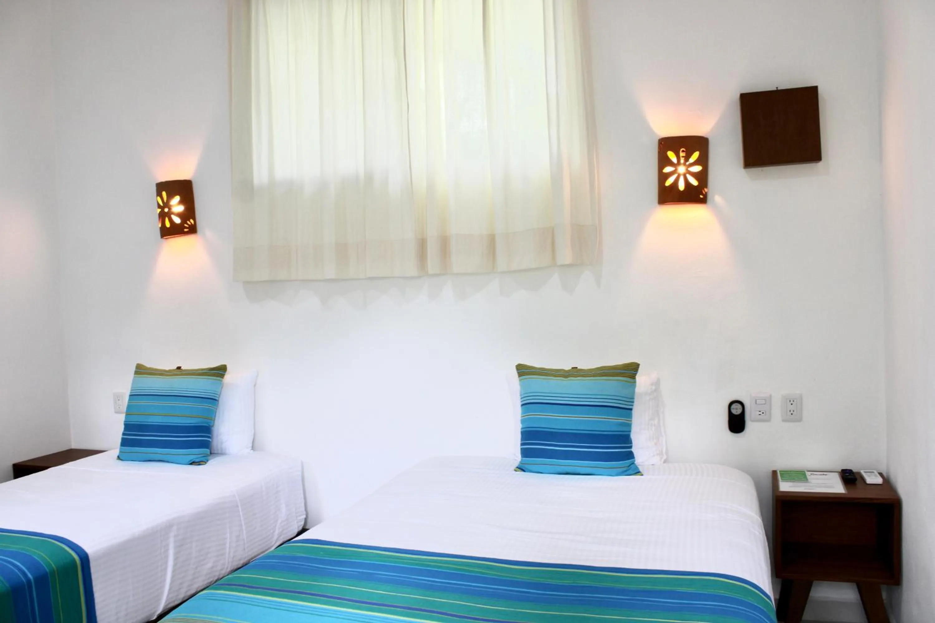 Bed in Maison Bacalar