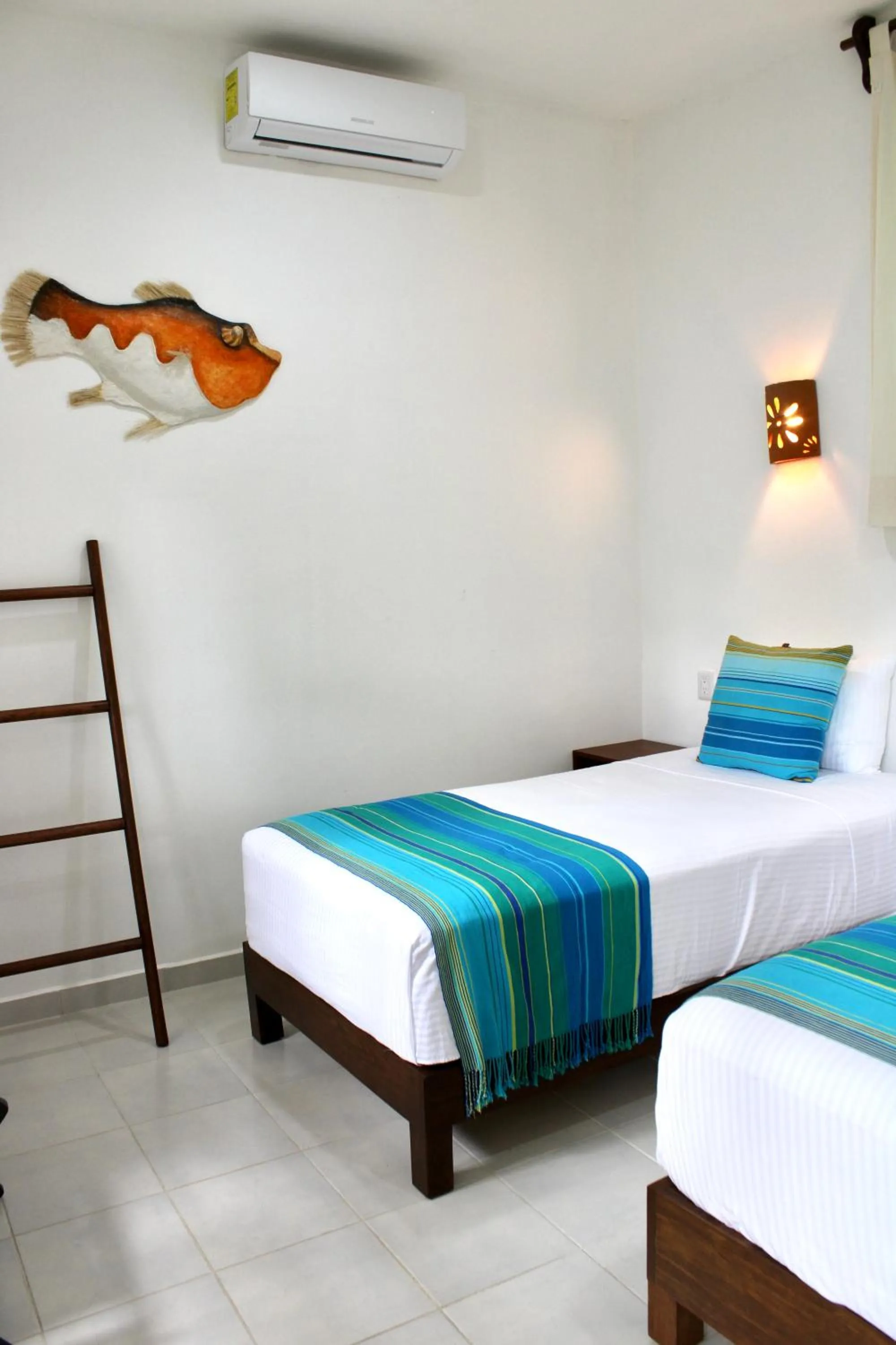 Bed in Maison Bacalar