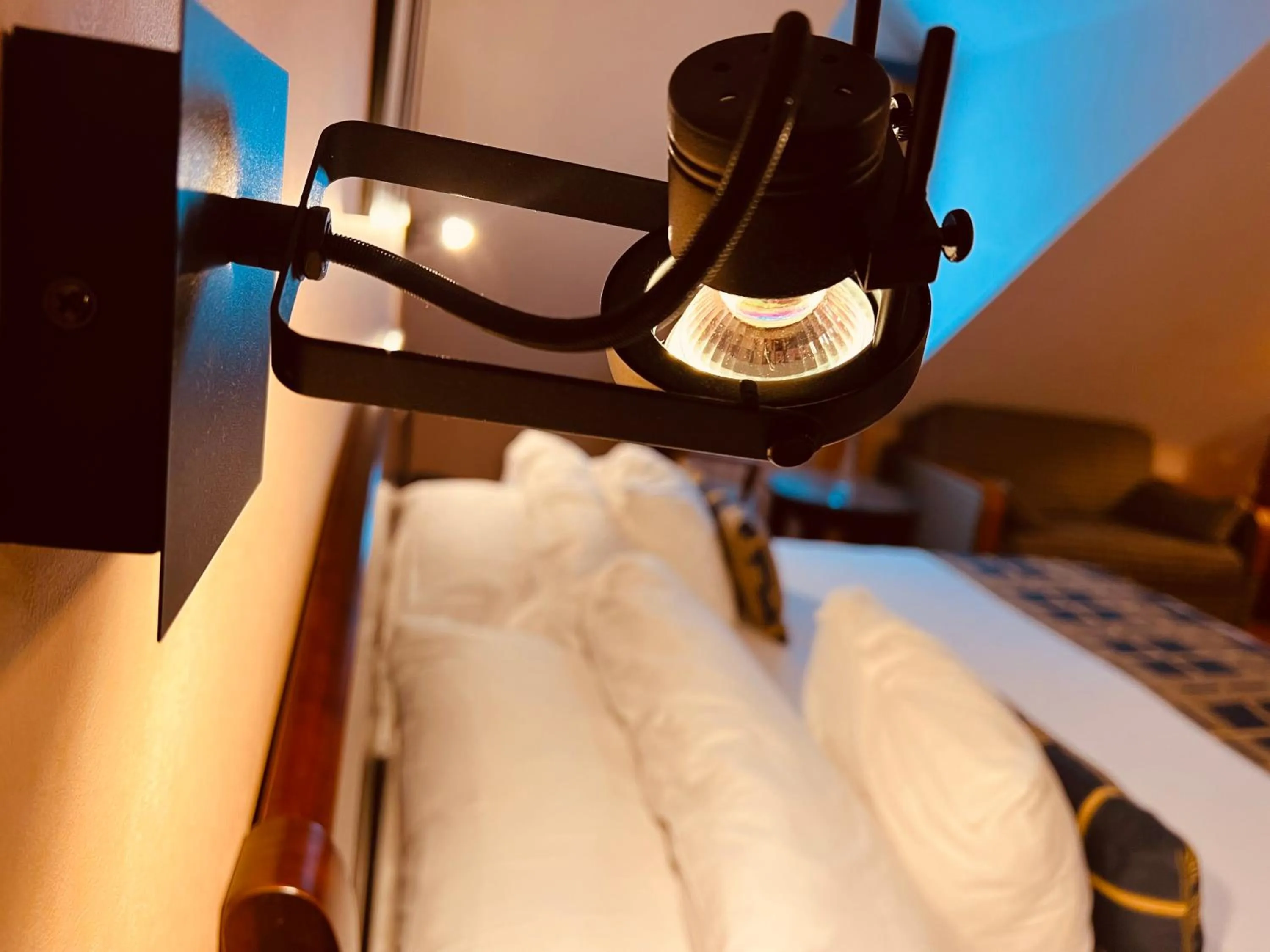 Decorative detail, Bed in Hospedium Hotel Los Lanceros