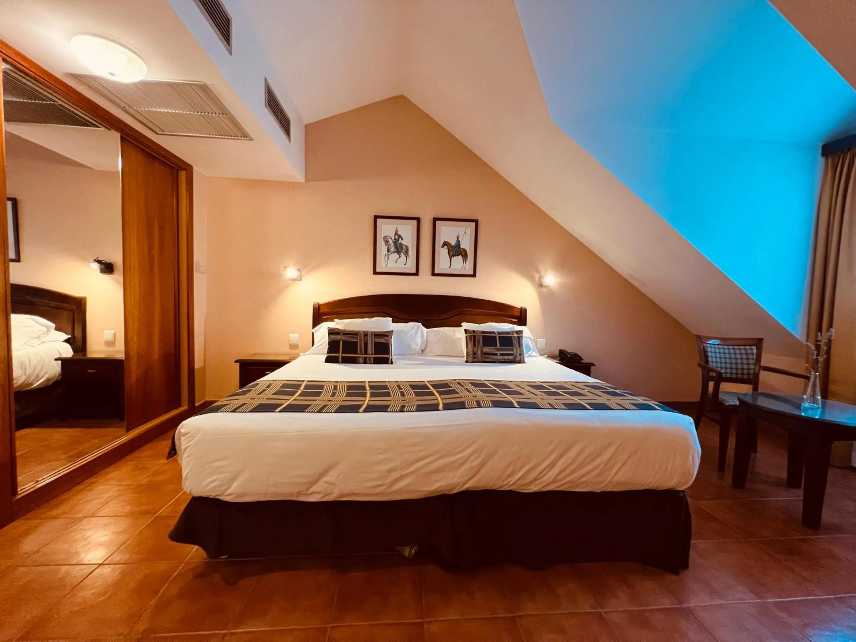 Bed in Hospedium Hotel Los Lanceros