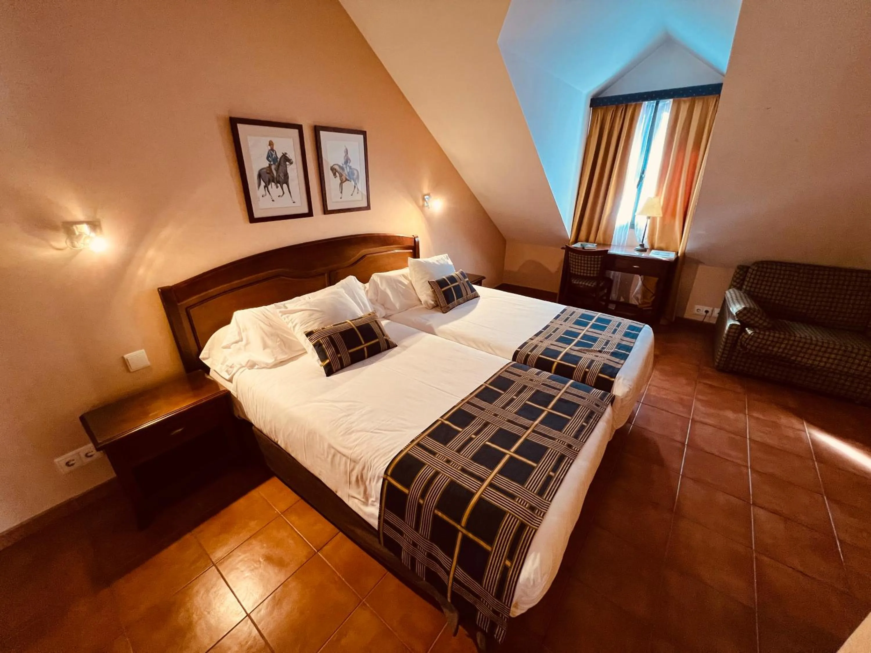 Bed in Hospedium Hotel Los Lanceros