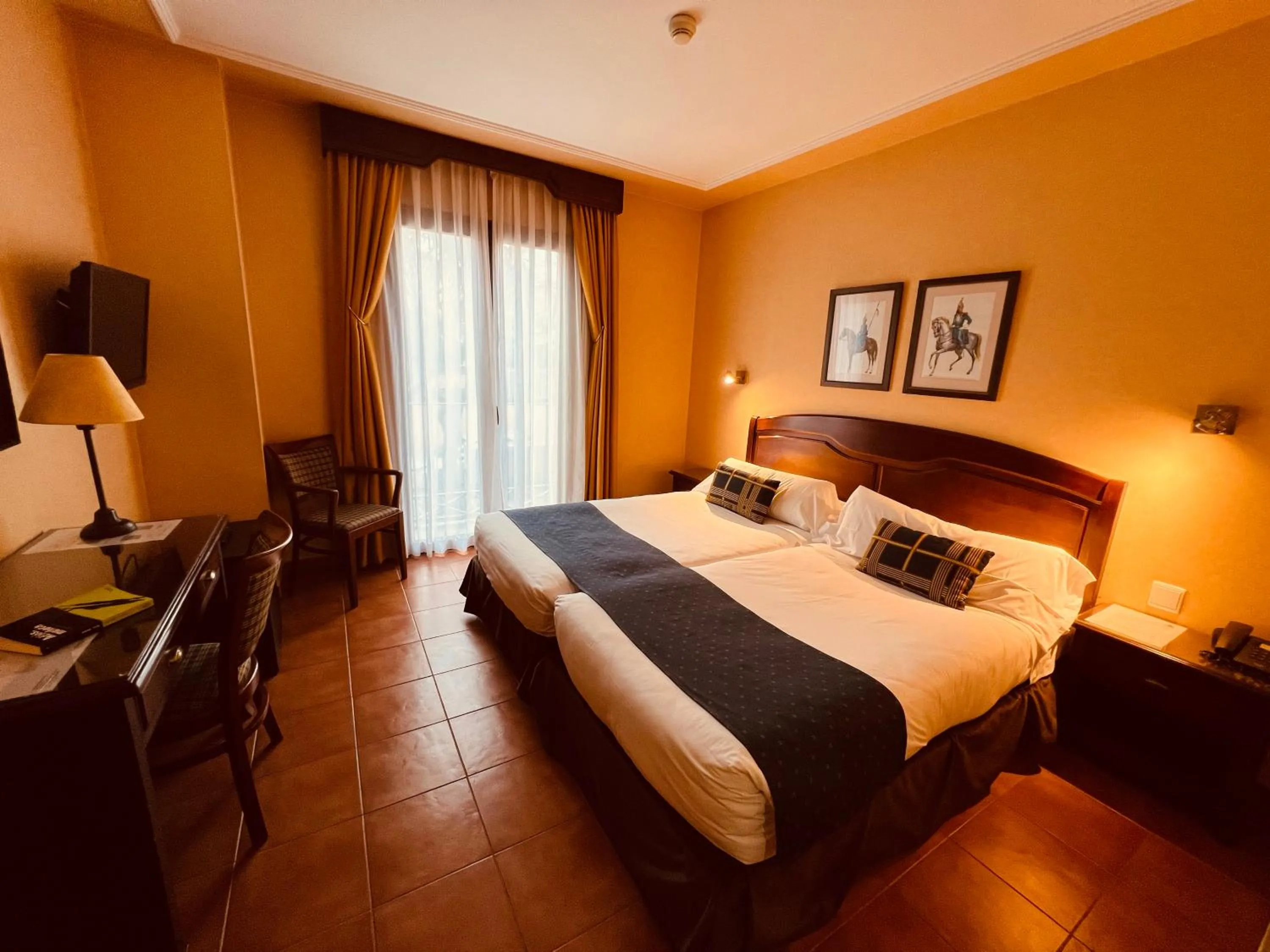 Bed in Hospedium Hotel Los Lanceros