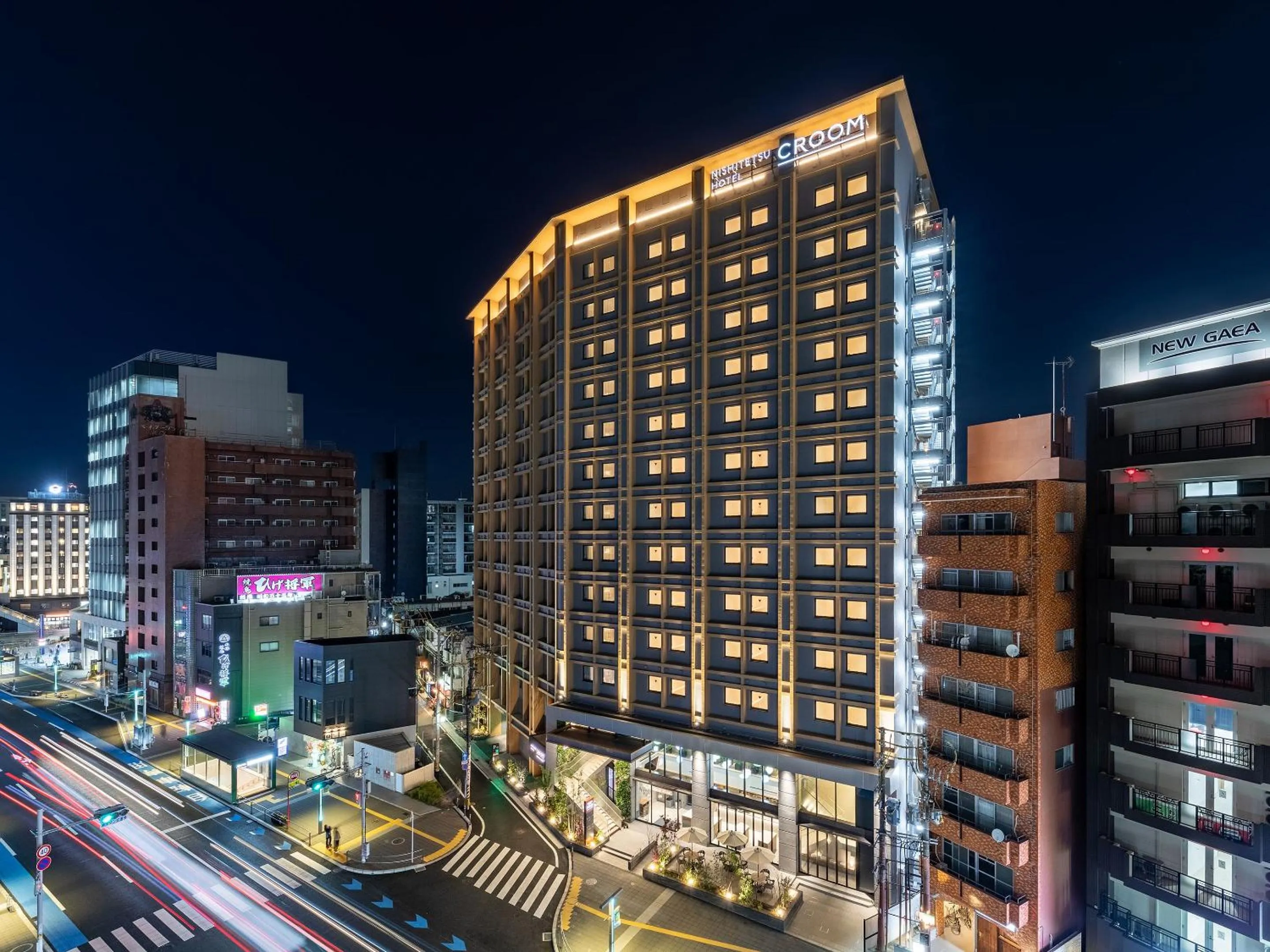 Property building in Nishitetsu Hotel Croom Hakata Gion Kushida Shrine