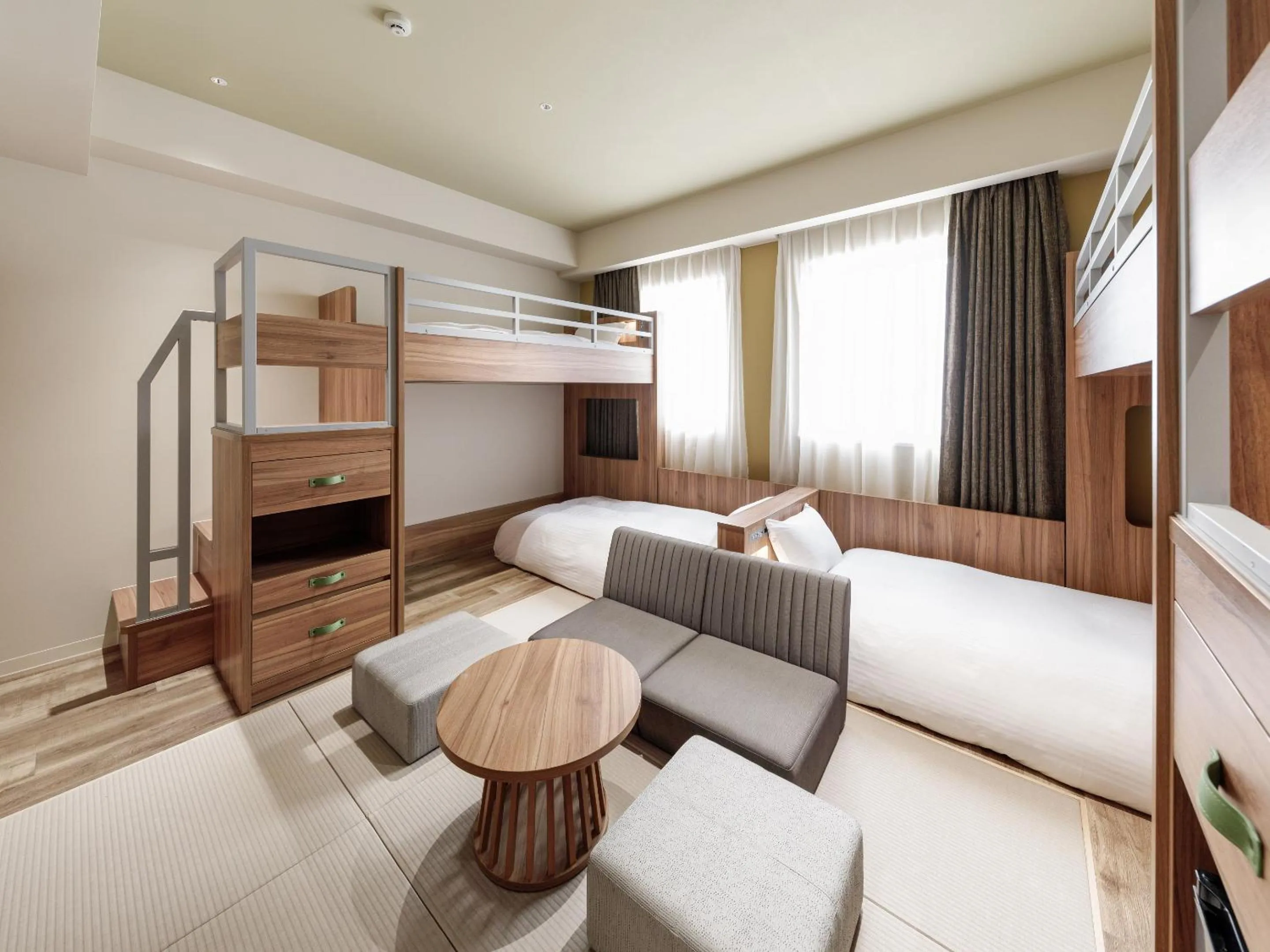 Bed in Nishitetsu Hotel Croom Hakata Gion Kushida Shrine