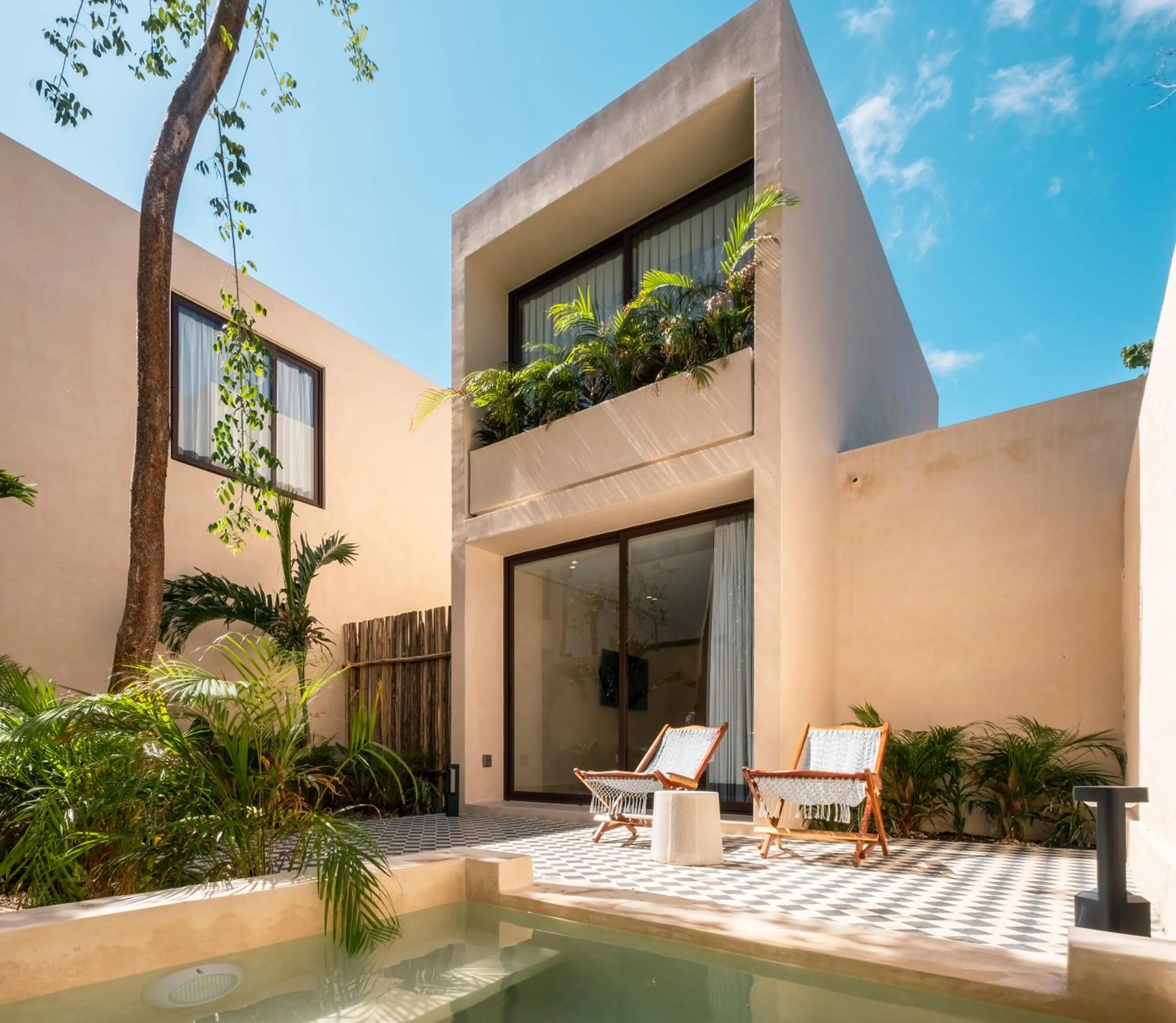 Patio in Collection O Faisano Boutique Luxury Hotel, Tulum Beach