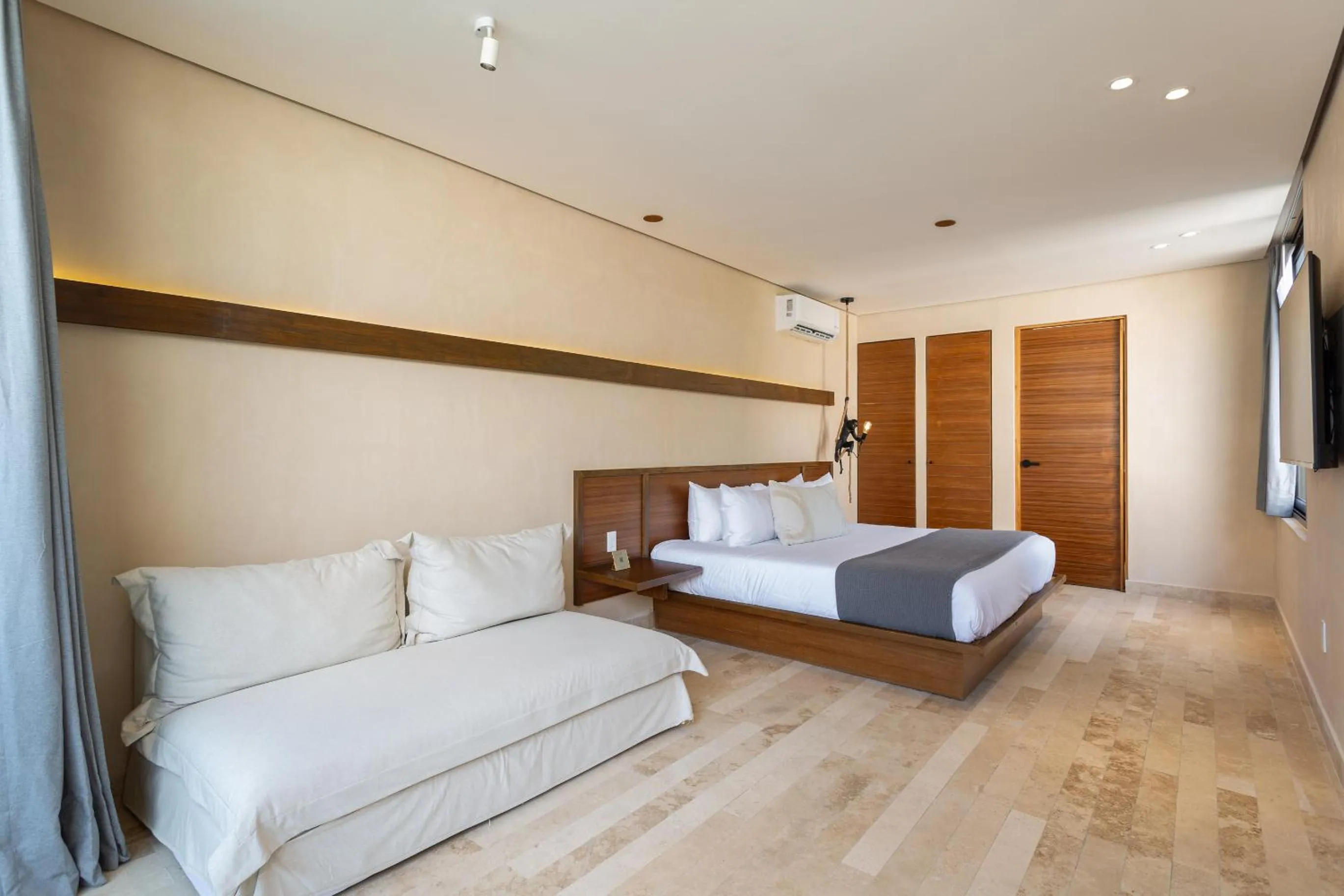 Bed in Collection O Faisano Boutique Luxury Hotel, Tulum Beach