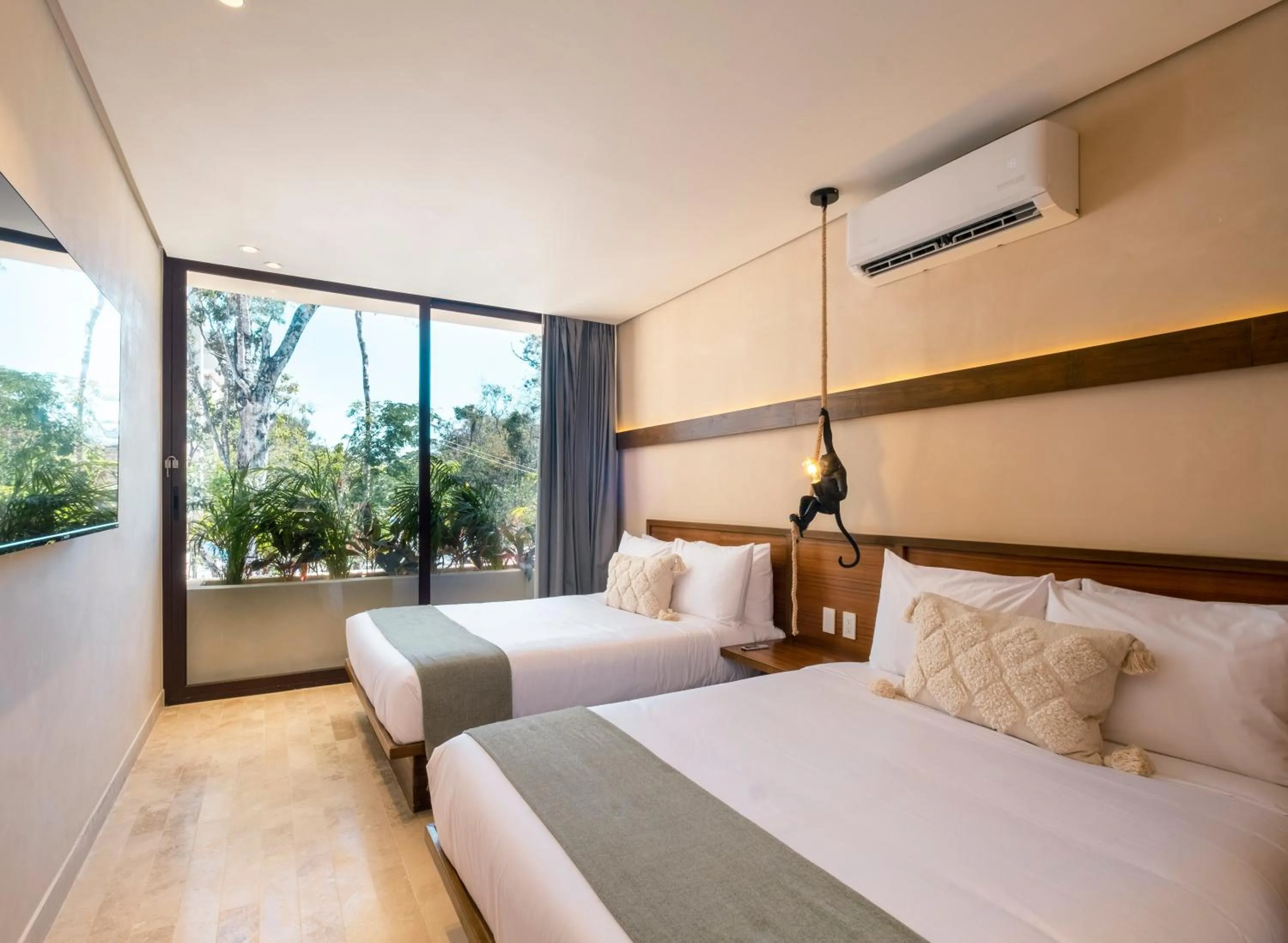 Bedroom, Bed in Collection O Faisano Boutique Luxury Hotel, Tulum Beach