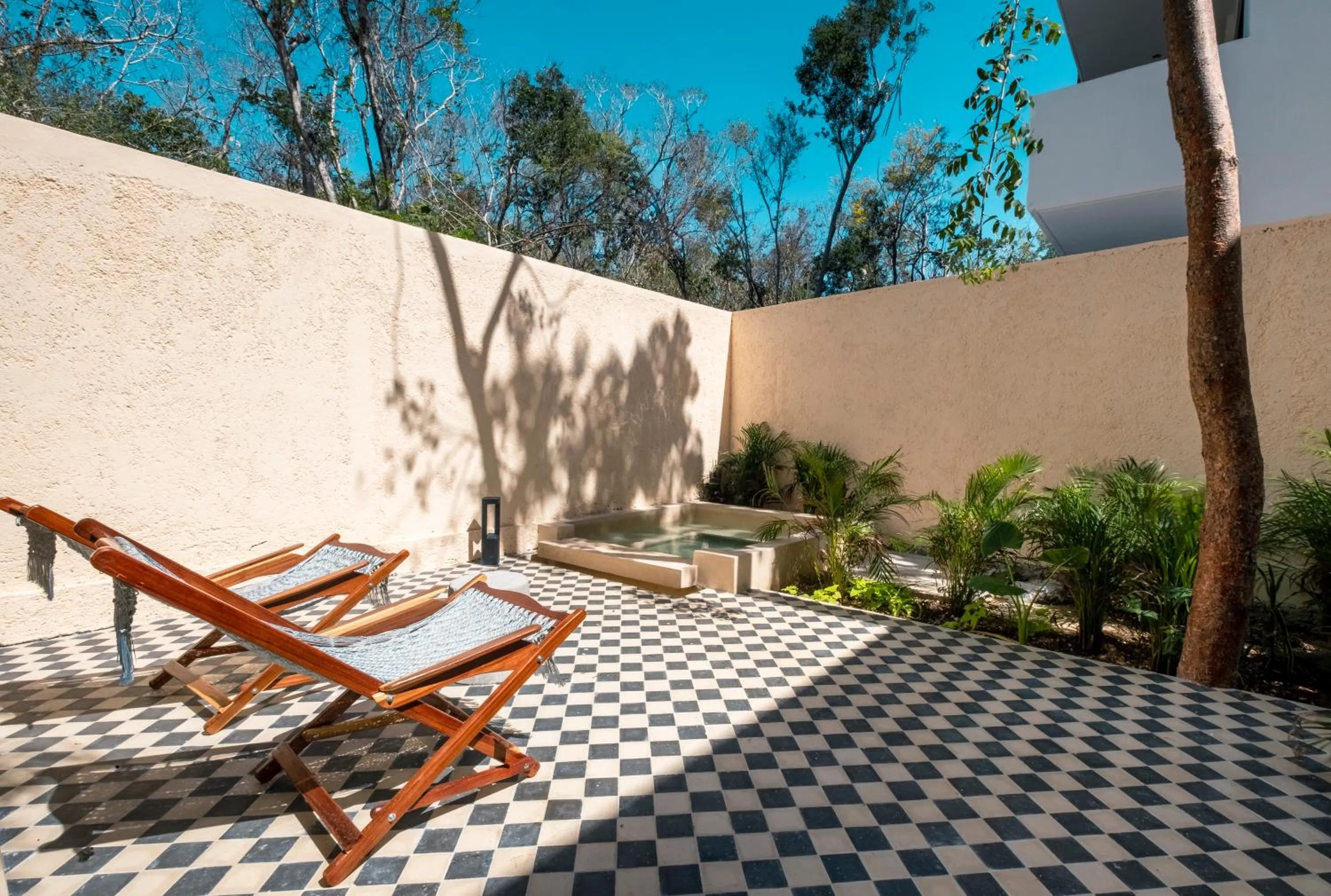 Patio in Collection O Faisano Boutique Luxury Hotel, Tulum Beach
