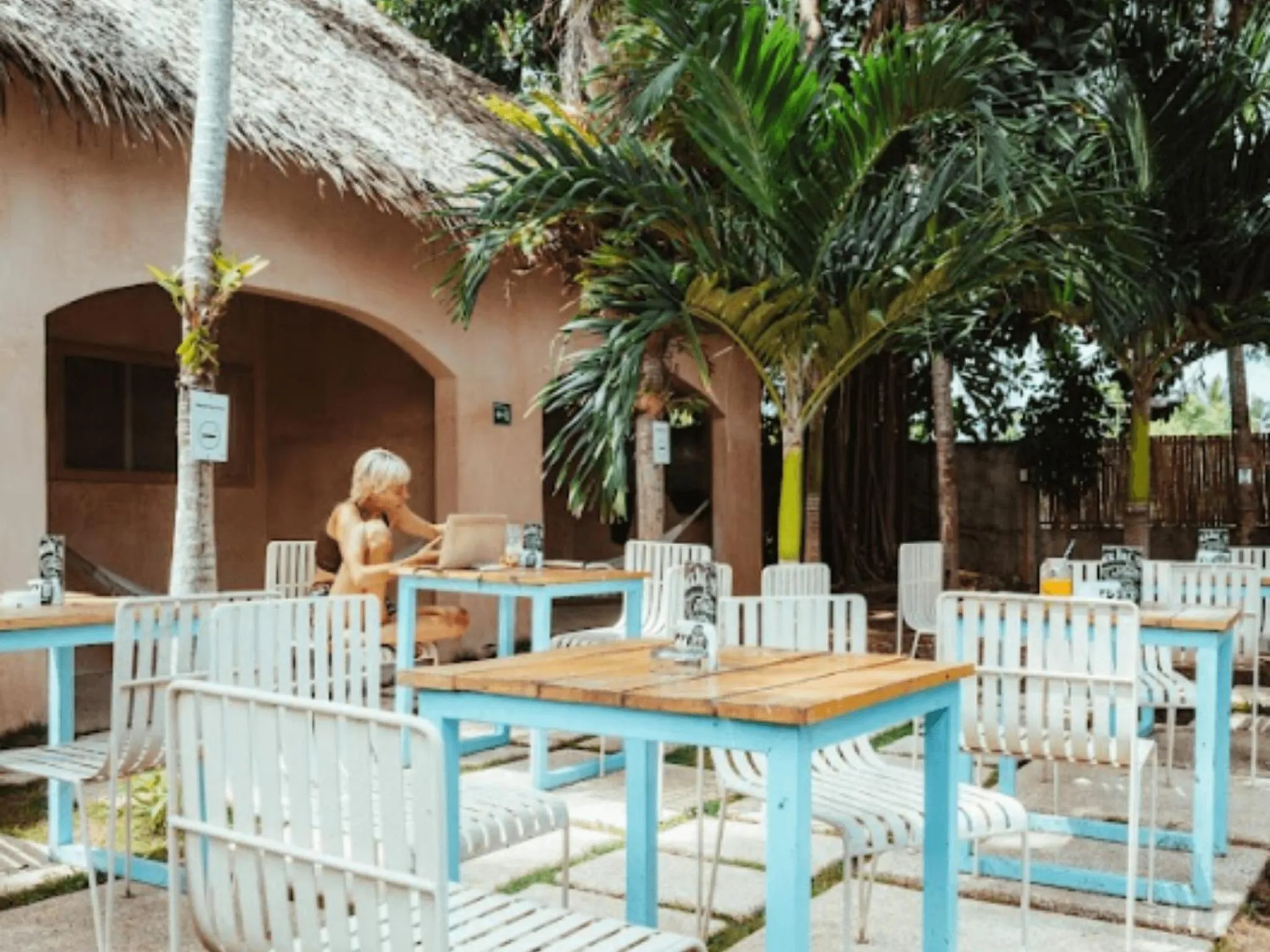 Garden in Mad Monkey Panglao