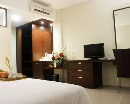 Deluxe Double Room in BAMBOO INN HOTEL & CAFE Deluxe Double Room in BAMBOO INN HOTEL & CAFE