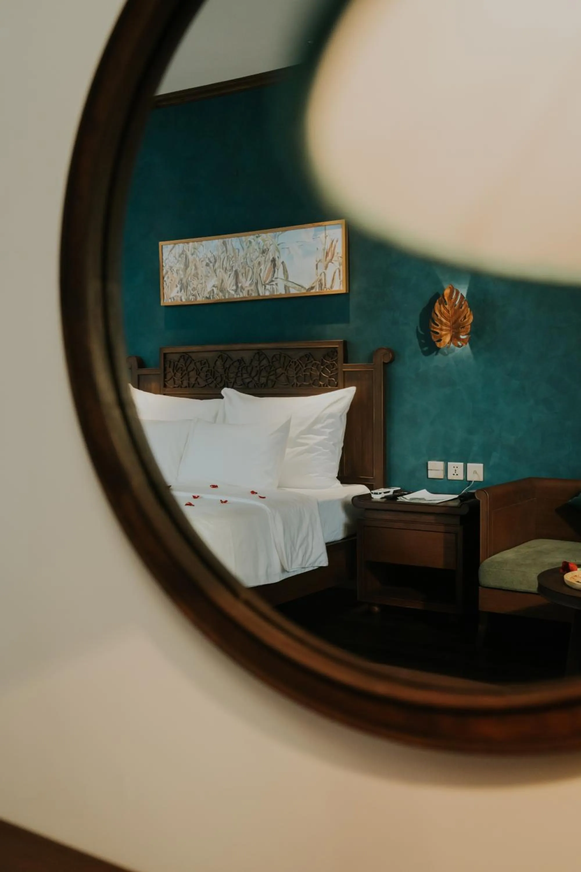 Bedroom, Bed in Amour Resort Bavi