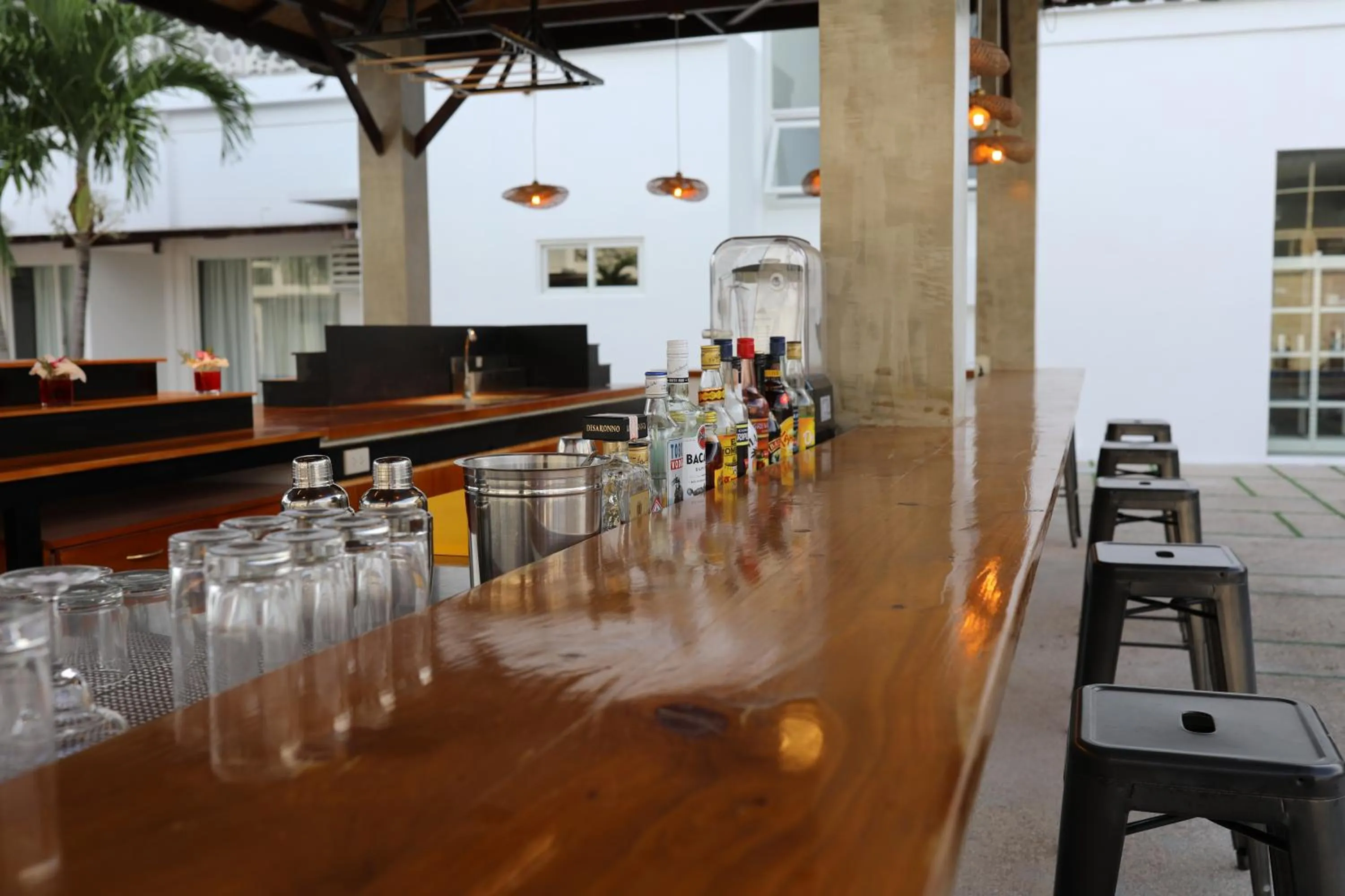 Lounge or bar in 라메디 리조트 보홀 Ramede Resort Bohl