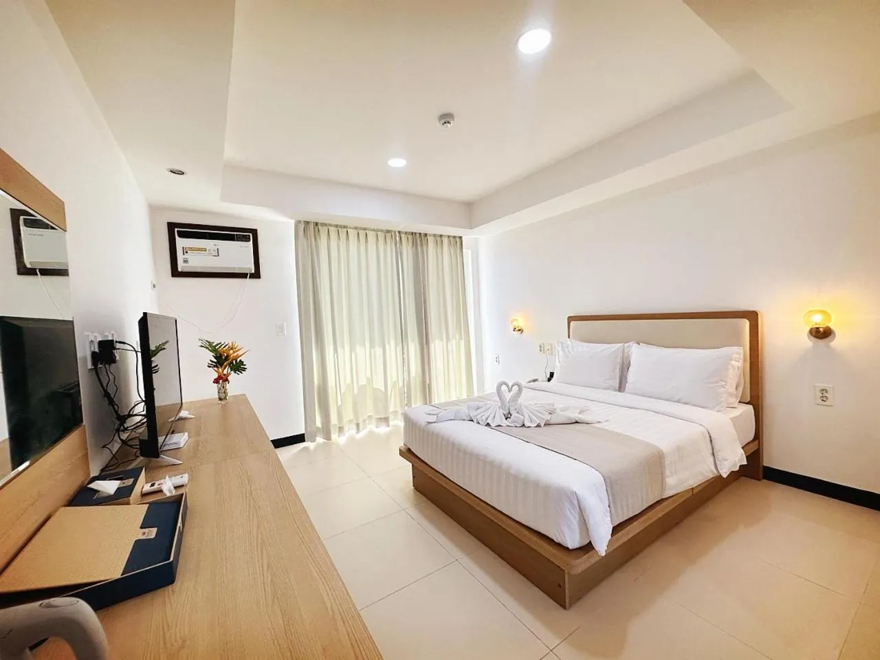 Bed in 라메디 리조트 보홀 Ramede Resort Bohl