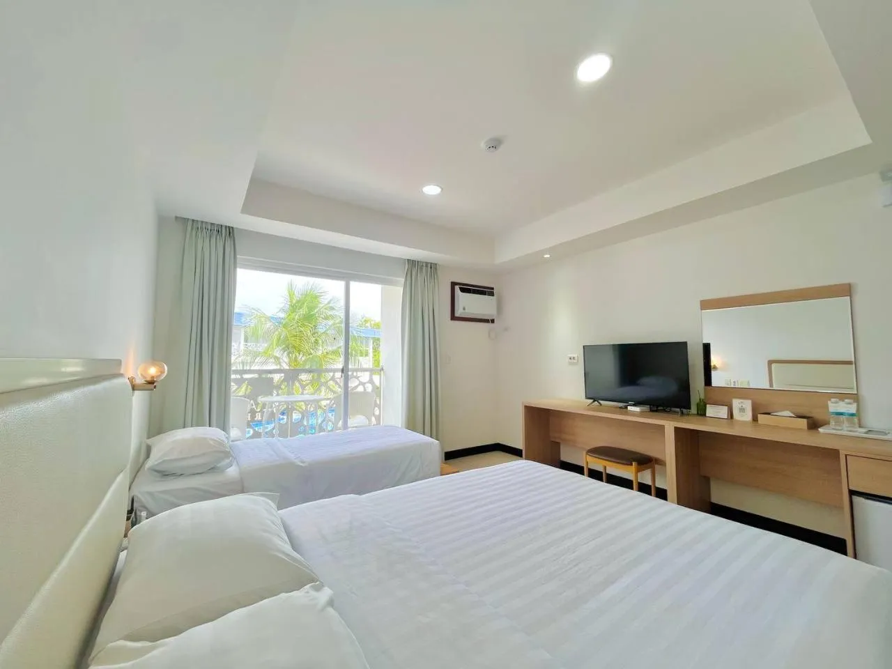 Bed in 라메디 리조트 보홀 Ramede Resort Bohl