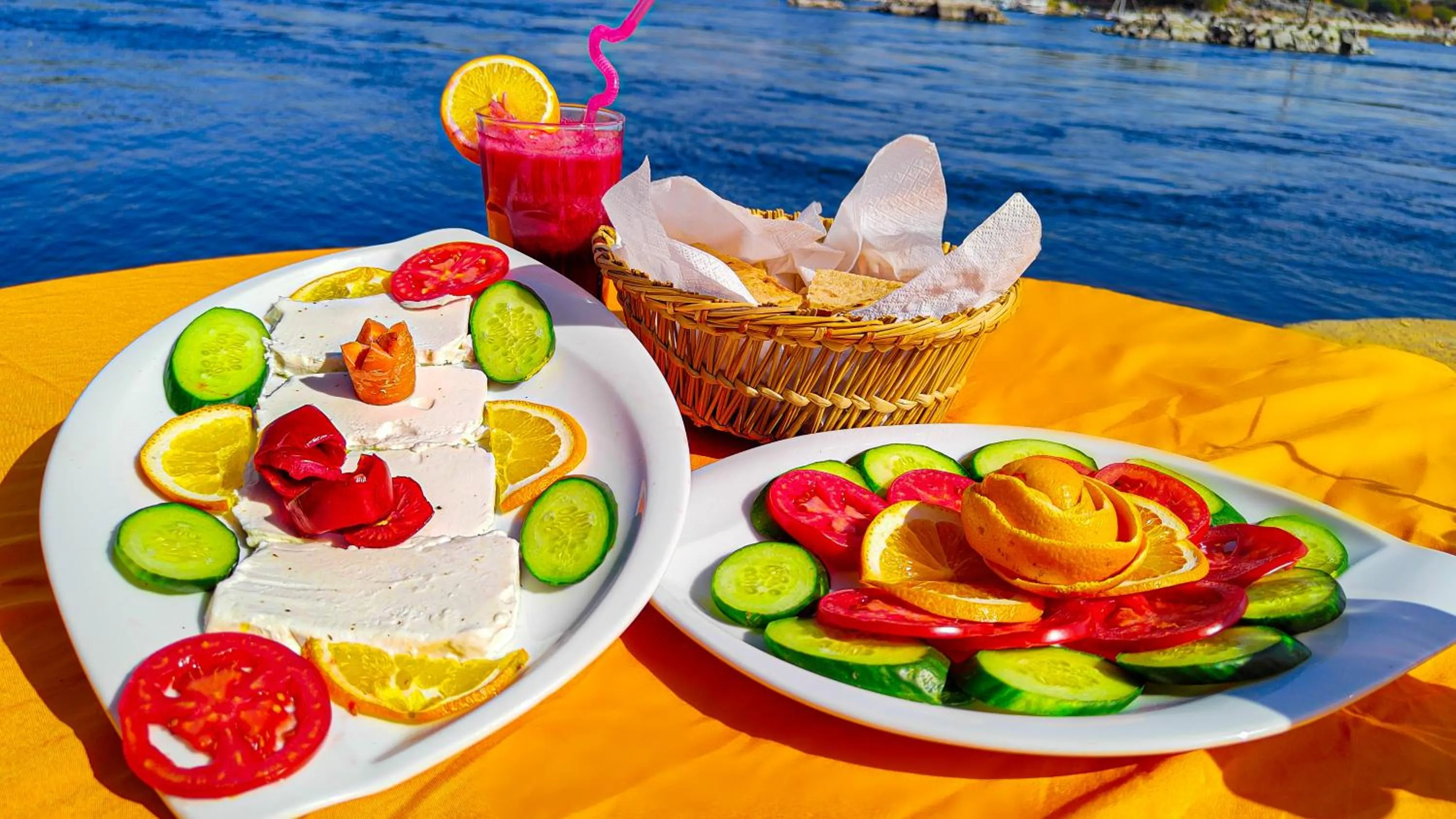 Breakfast in Kato Waidi Nubian Resort