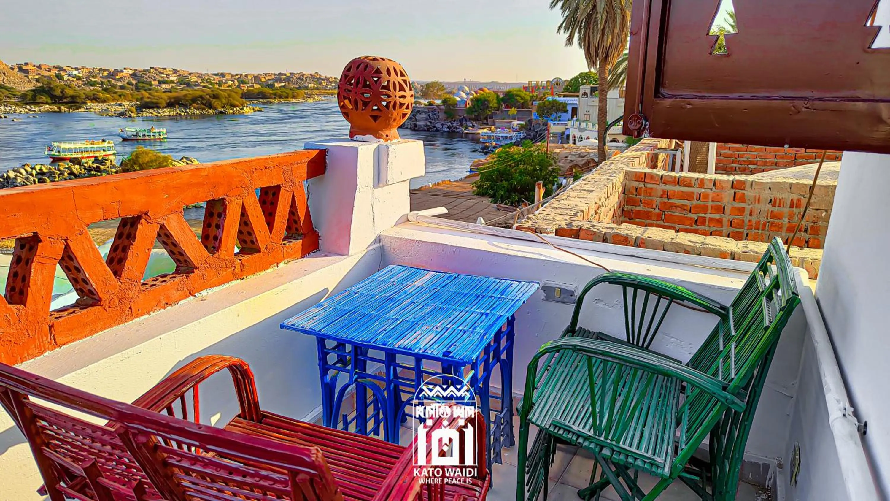 Balcony/Terrace in Kato Waidi Nubian Resort