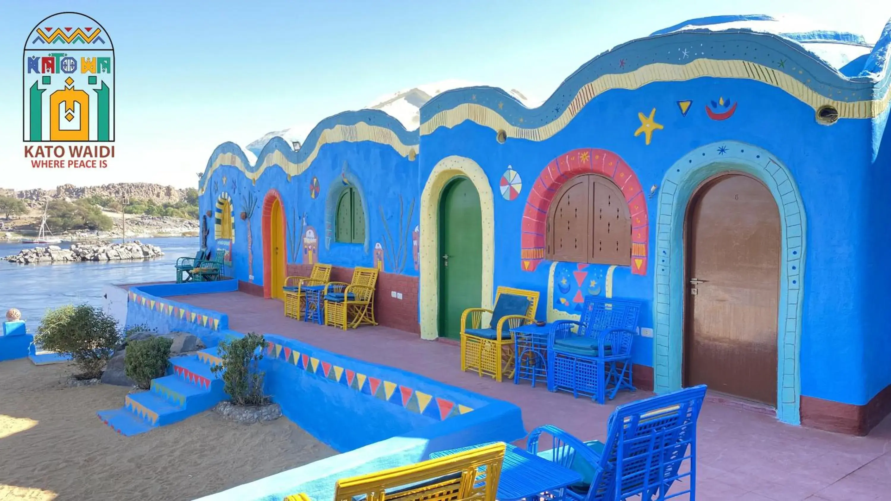 Deluxe Triple Room with Sea View - single occupancy in Kato Waidi Nubian Resort Deluxe Triple Room with Sea View - single occupancy in Kato Waidi Nubian Resort