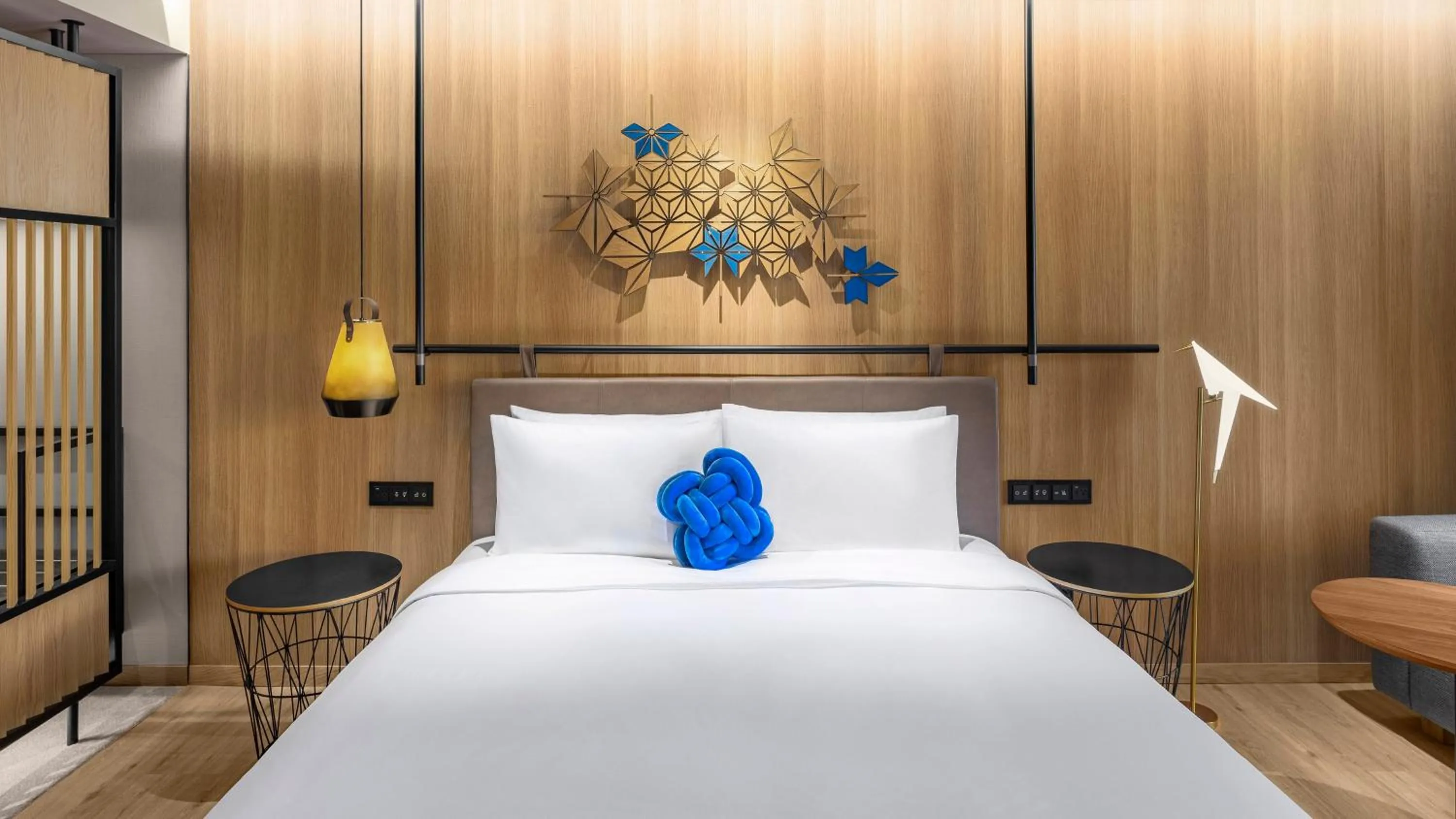 Photo of the whole room, Bed in Hotel Indigo Alishan by IHG