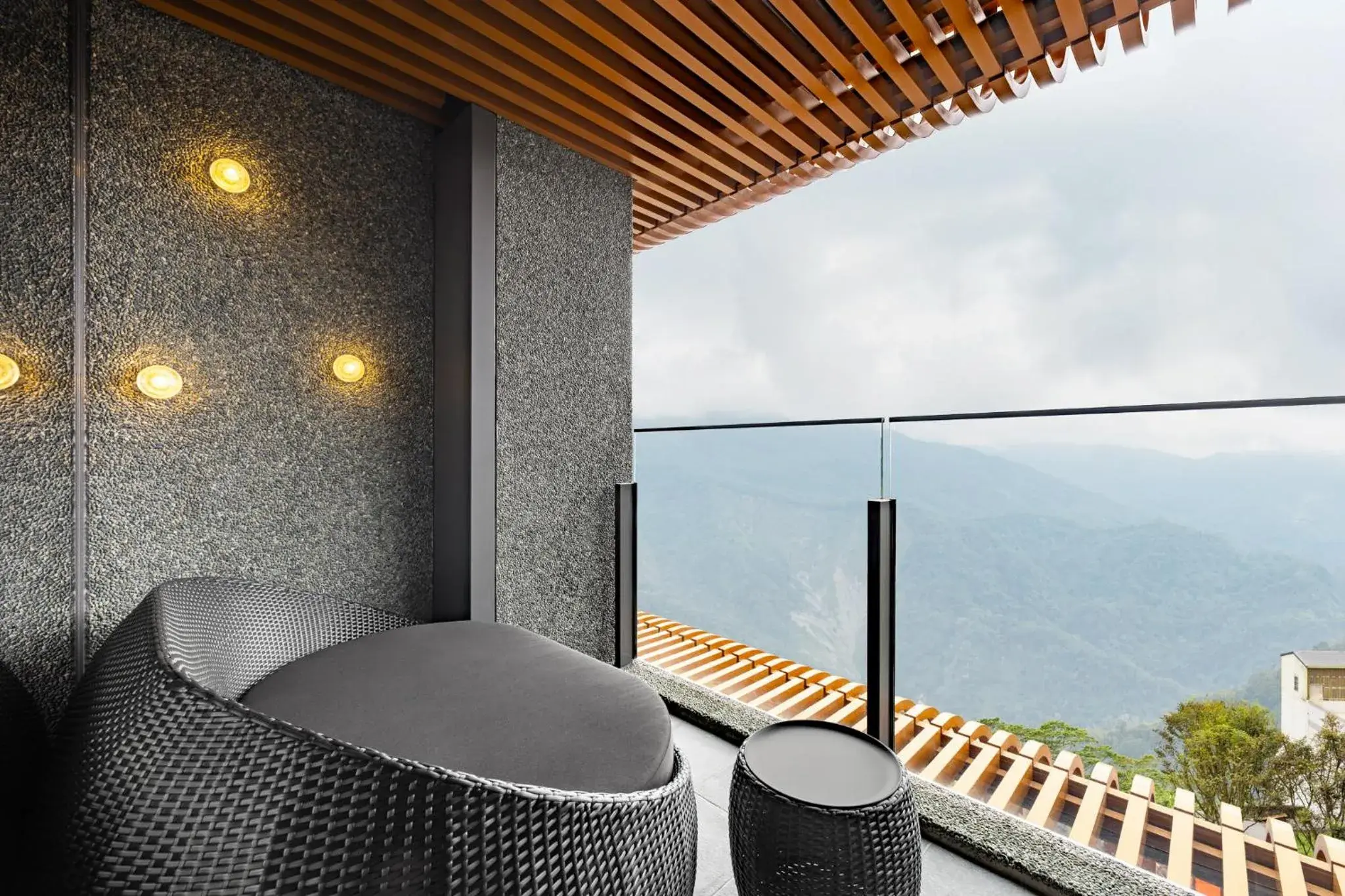 Standard Double Room with Two Double Beds and Mountain View in Hotel Indigo Alishan by IHG Standard Double Room with Two Double Beds and Mountain View in Hotel Indigo Alishan by IHG