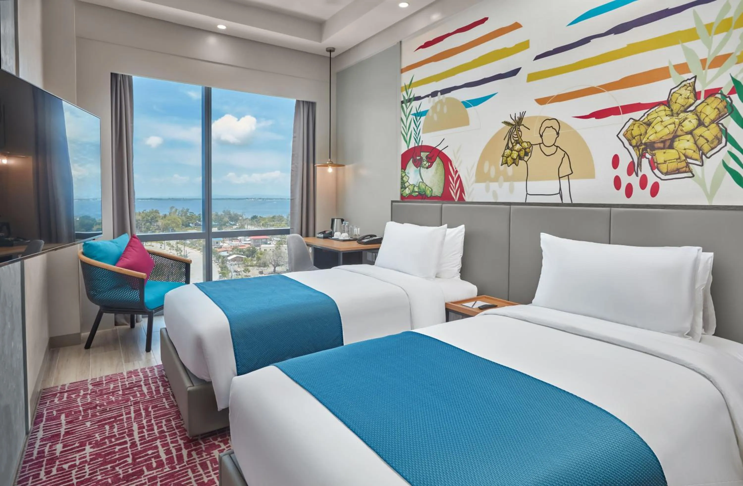 Bed in Mercure Mactan Cebu