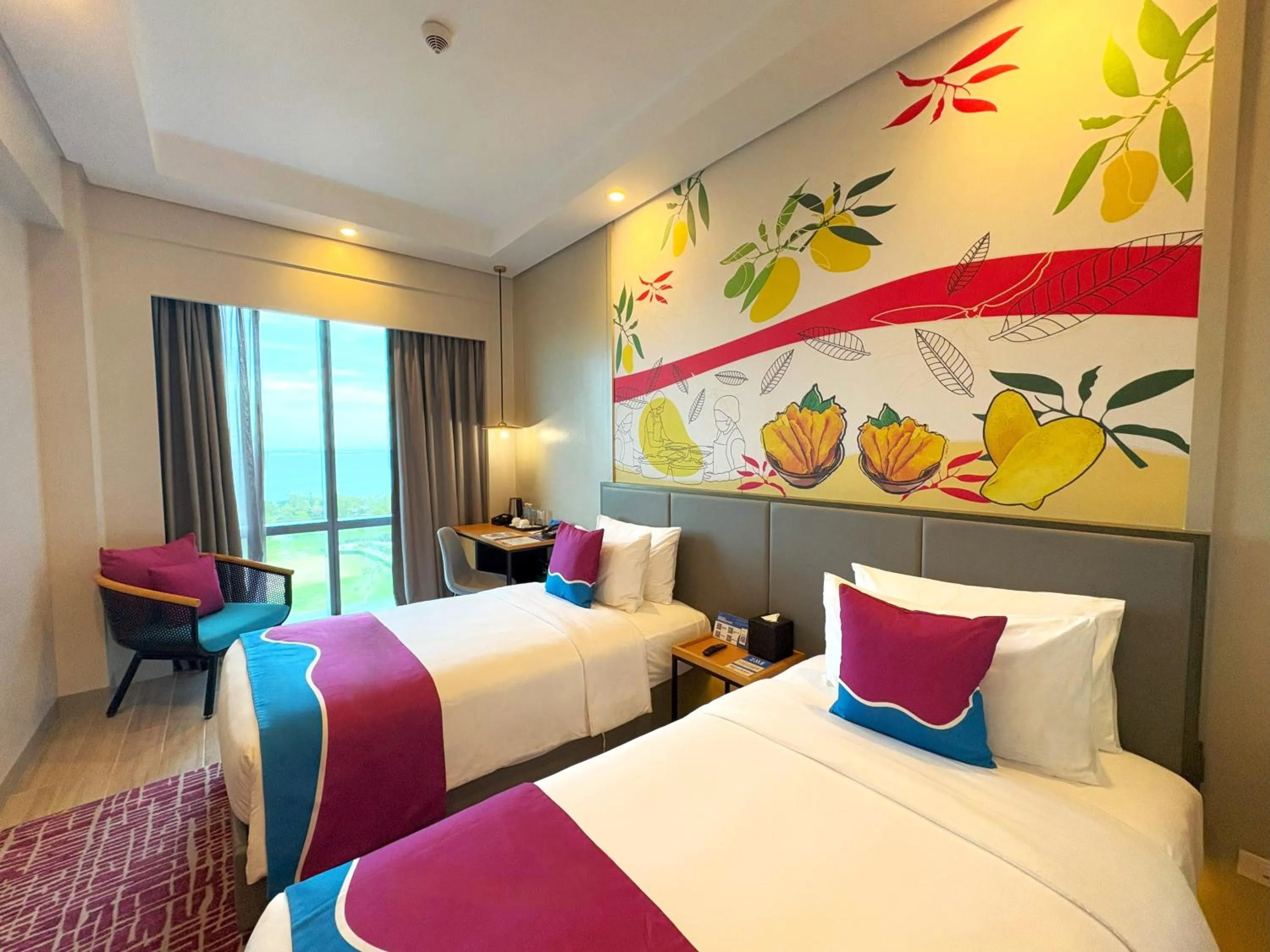 Bed in Mercure Mactan Cebu