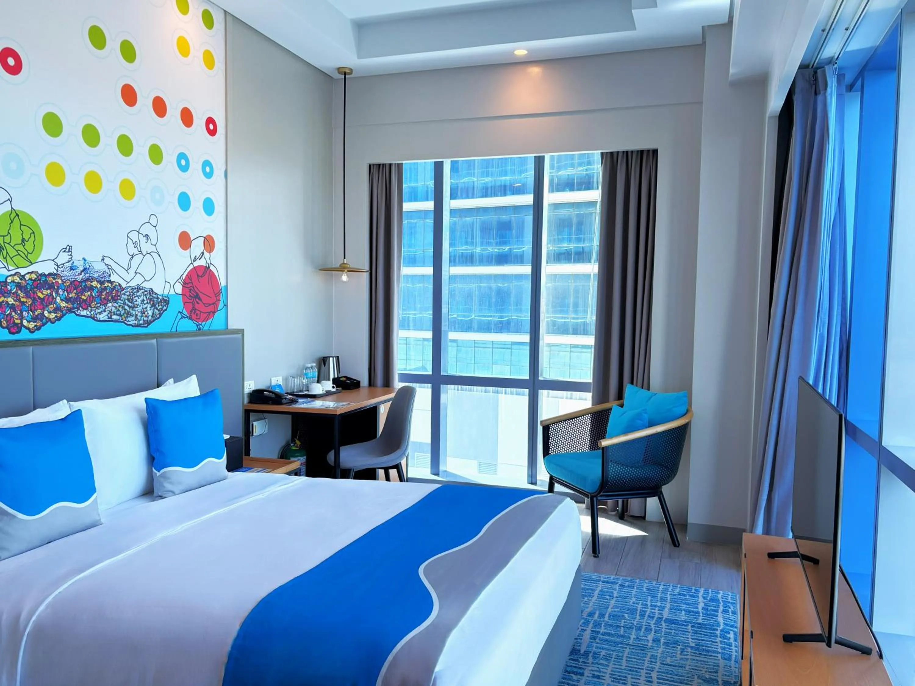 Bed in Mercure Mactan Cebu