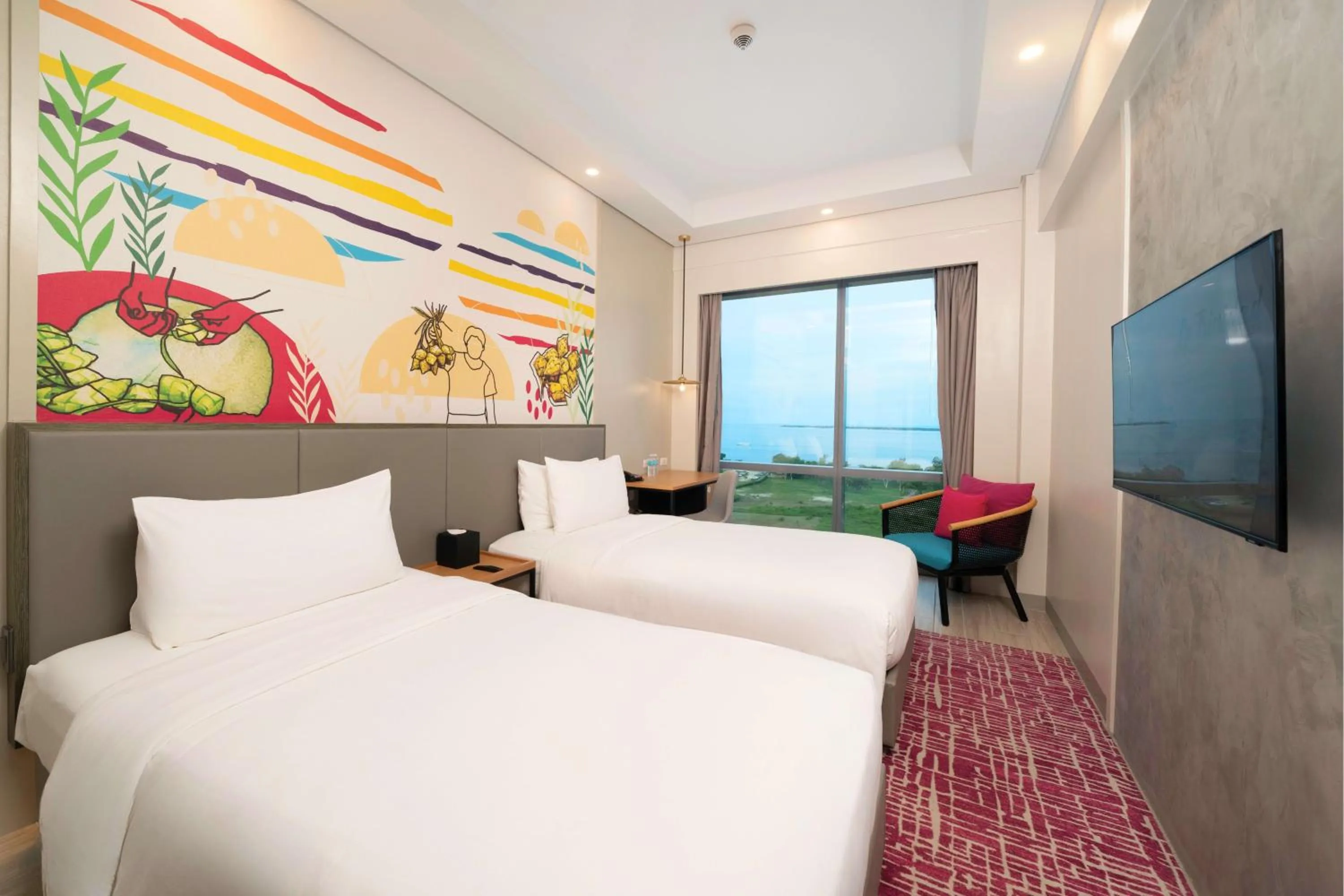 Bedroom, Bed in Mercure Mactan Cebu