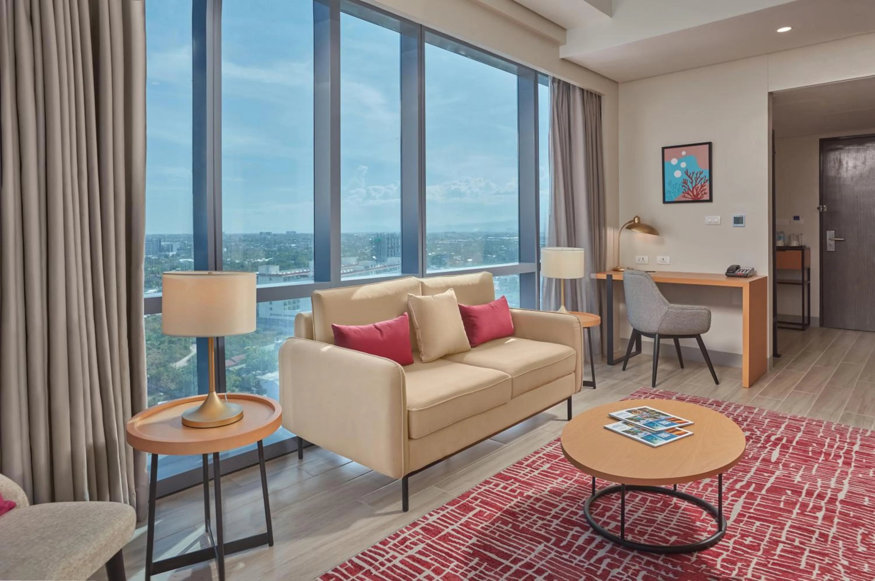 Living room in Mercure Mactan Cebu