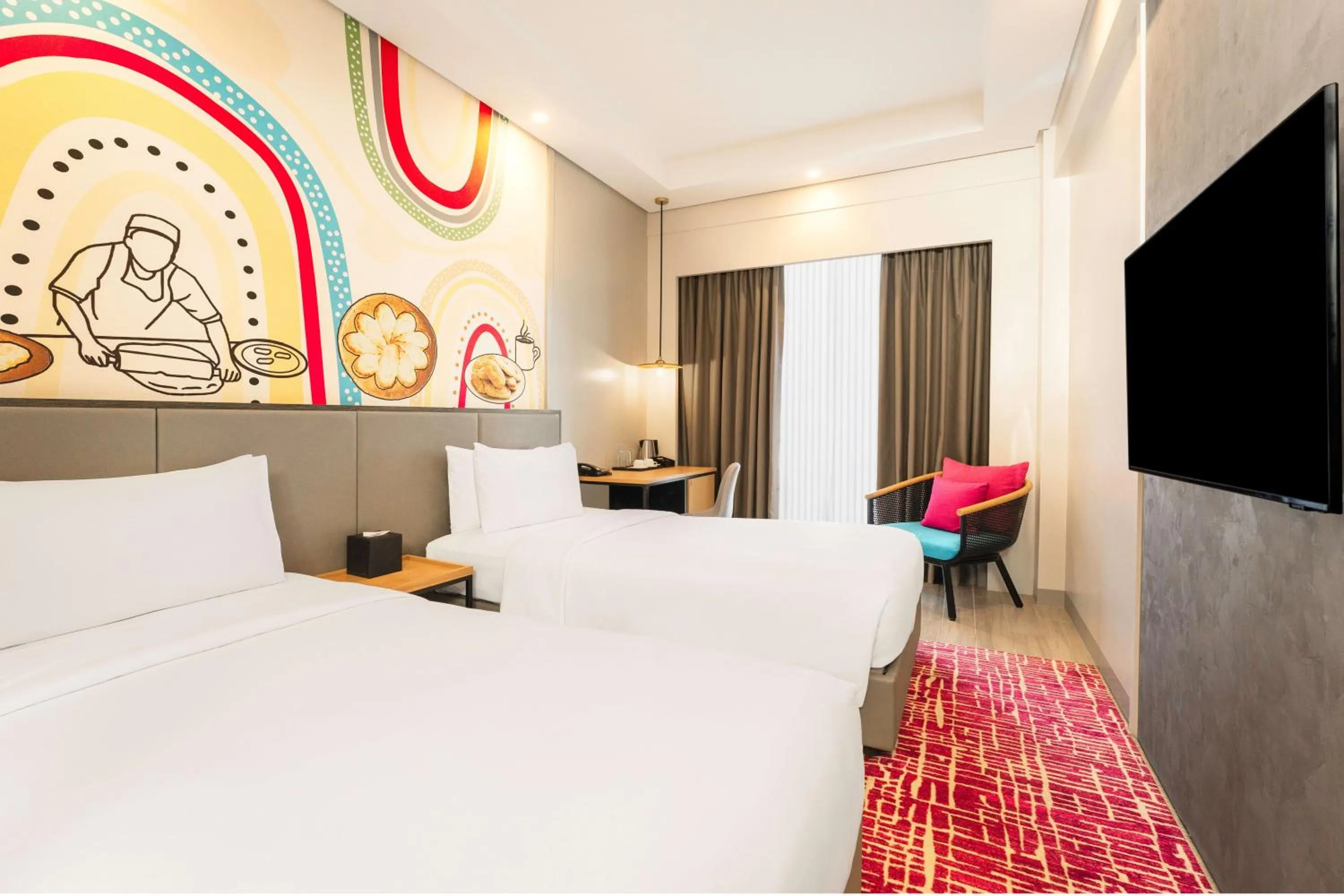 Bedroom, Bed in Mercure Mactan Cebu