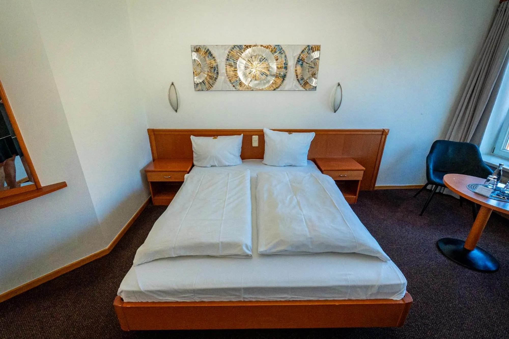 Bed in Hotel Adler & Eventlocation GmbH
