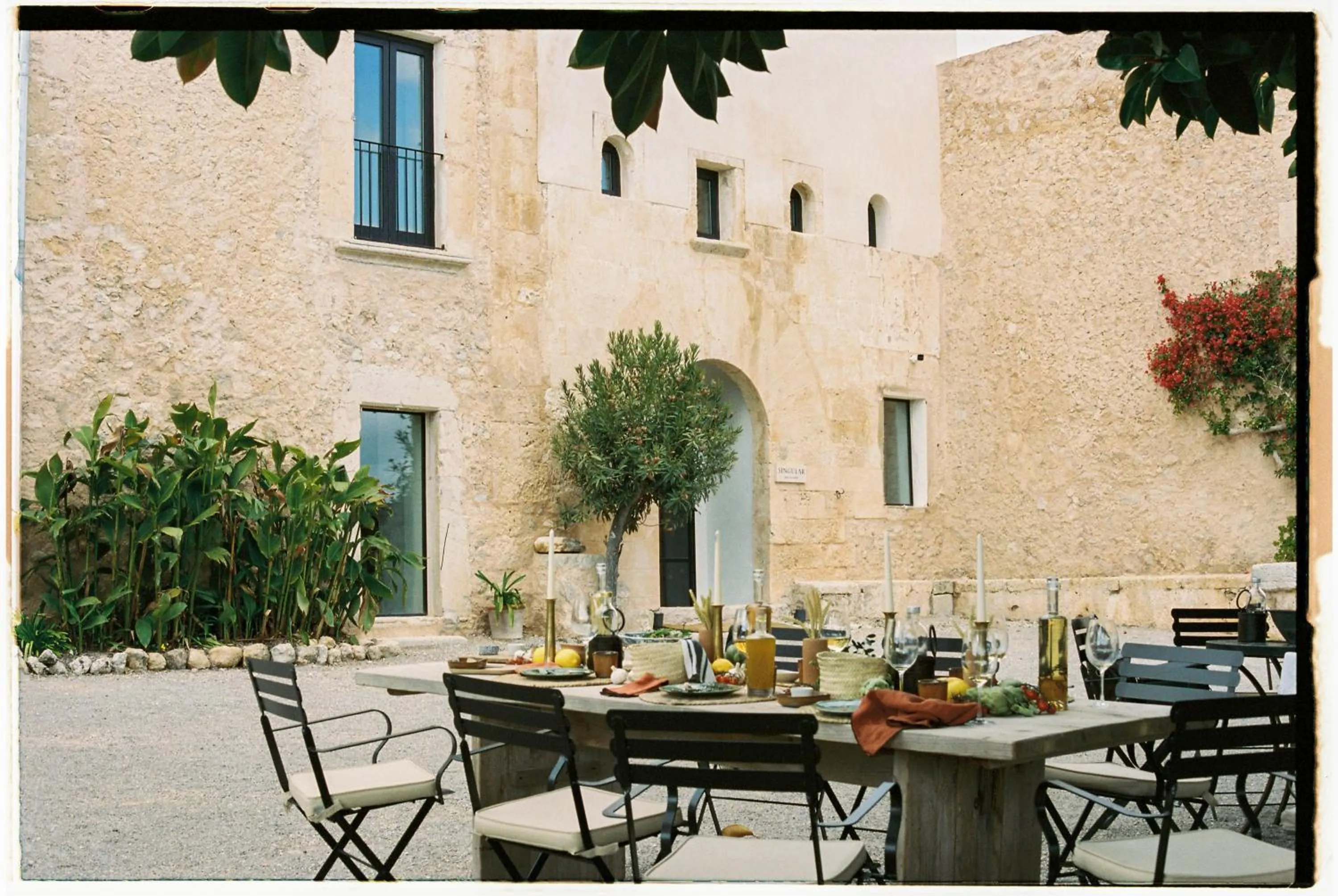 Patio in The Lodge Mallorca, Small Luxury Hotels