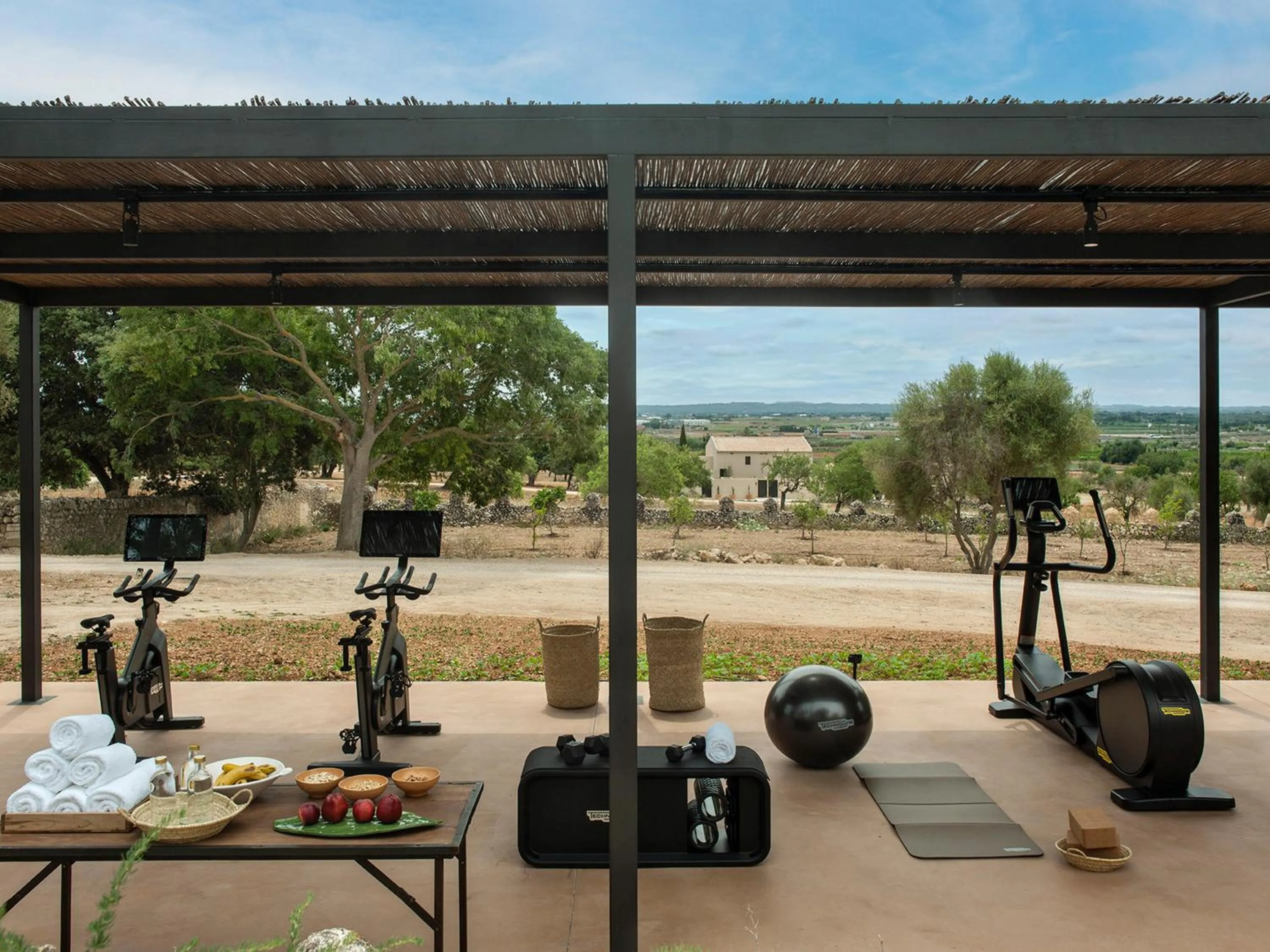 Patio in The Lodge Mallorca, Small Luxury Hotels