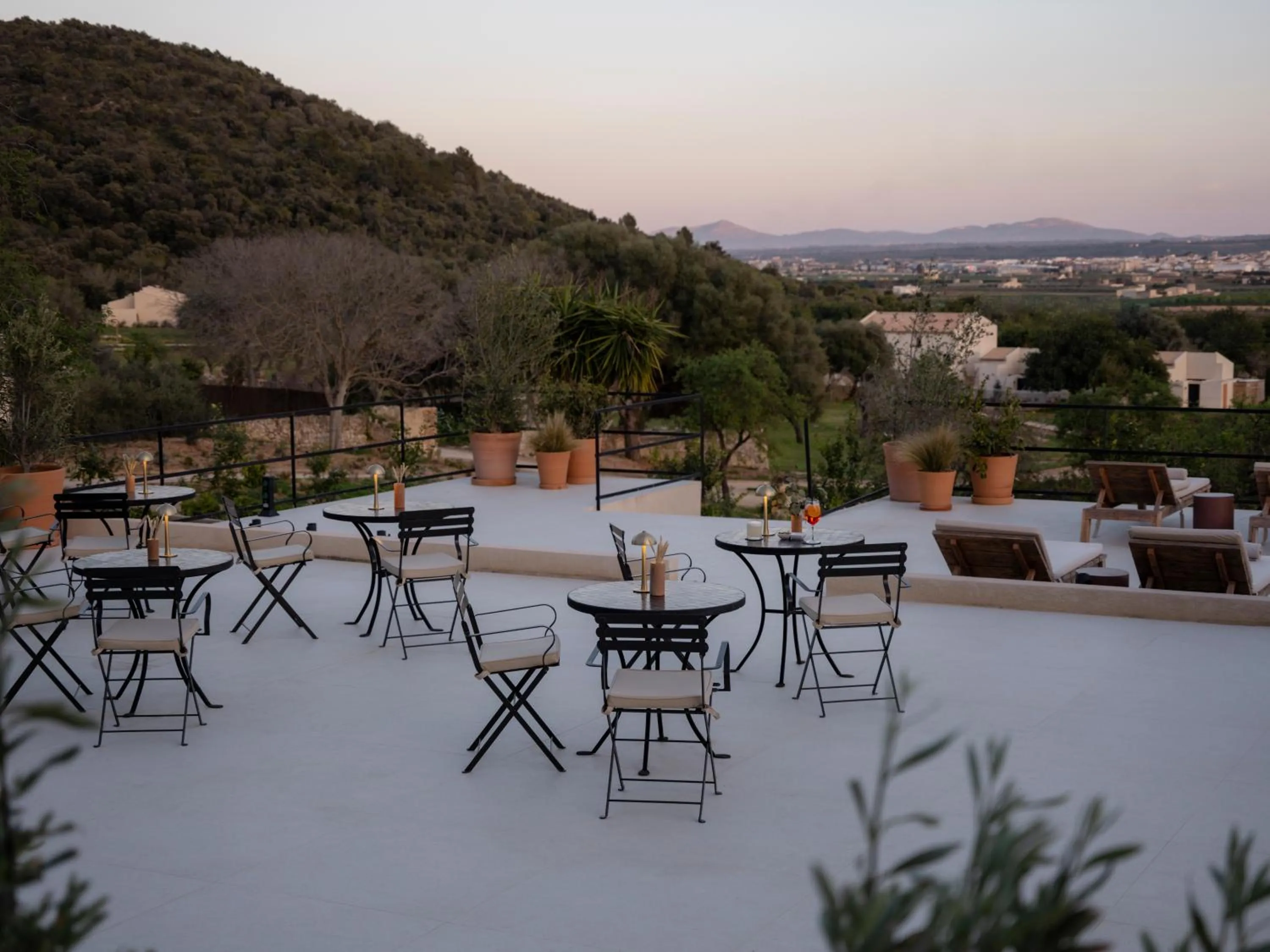 Patio in The Lodge Mallorca, Small Luxury Hotels